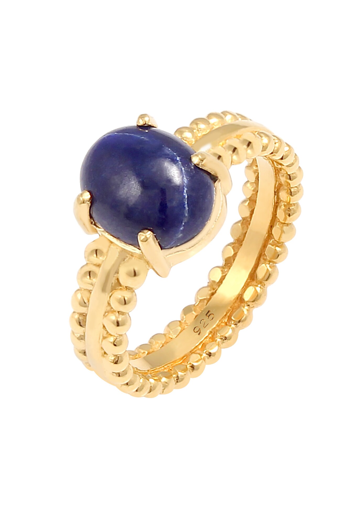 Elli Premium Ring Donkerblauw / Goud