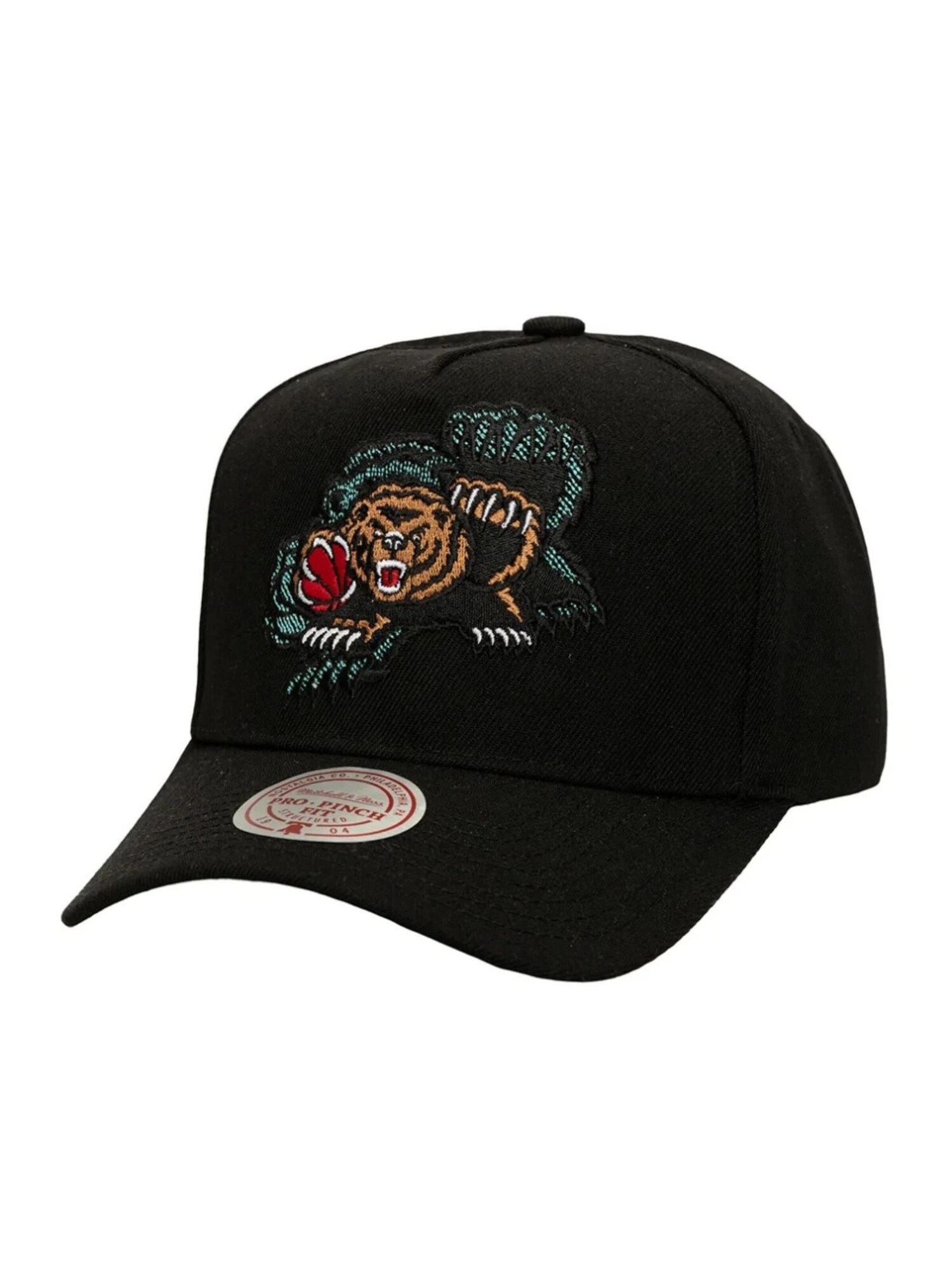 Mitchell & Ness Gorra 'Gorra mitchell & ness negra grizzlies nba tilted pro snapback'  negro