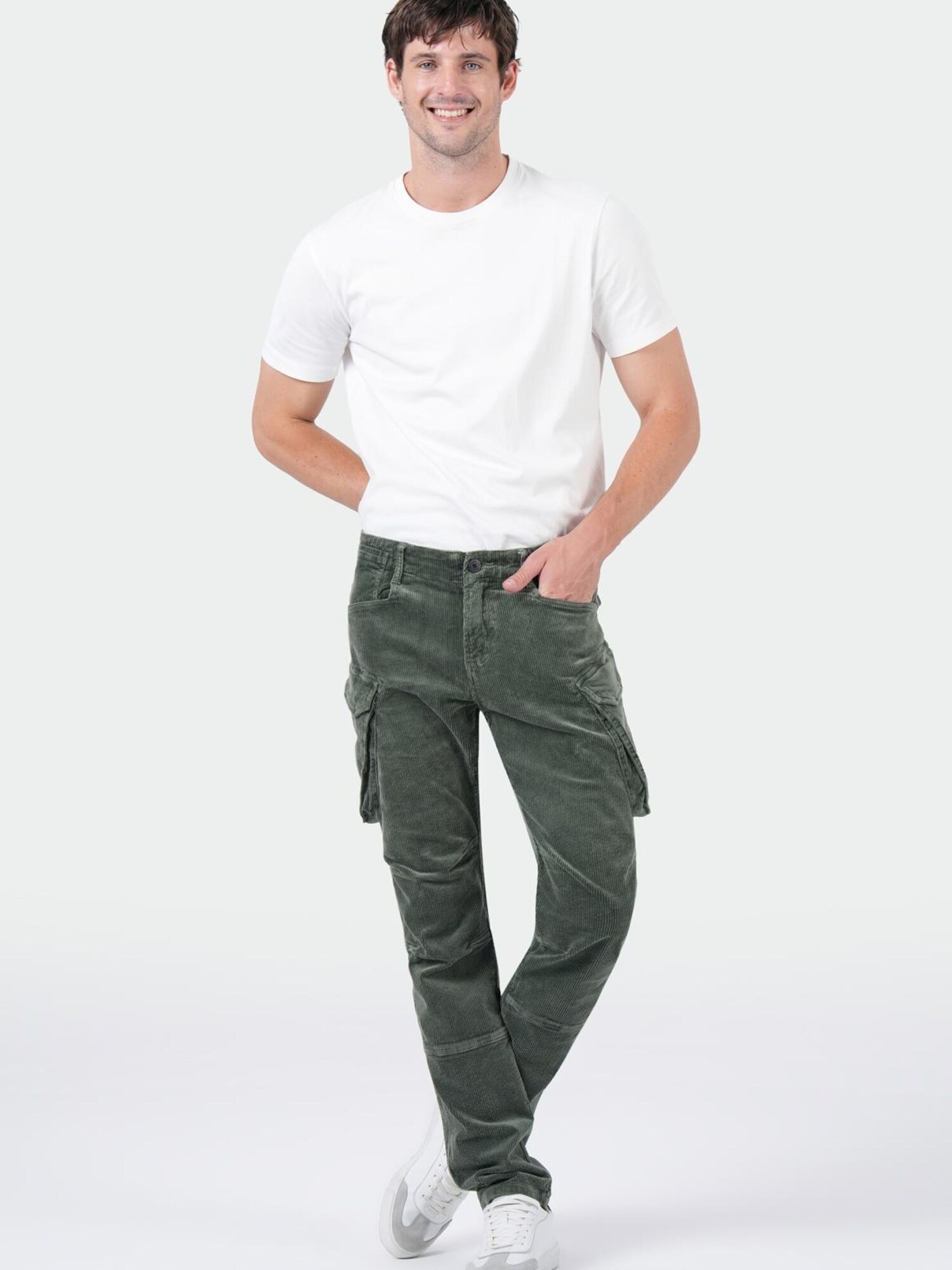 M.O.D MIRACLE OF DENIM Cargo hlače zelena