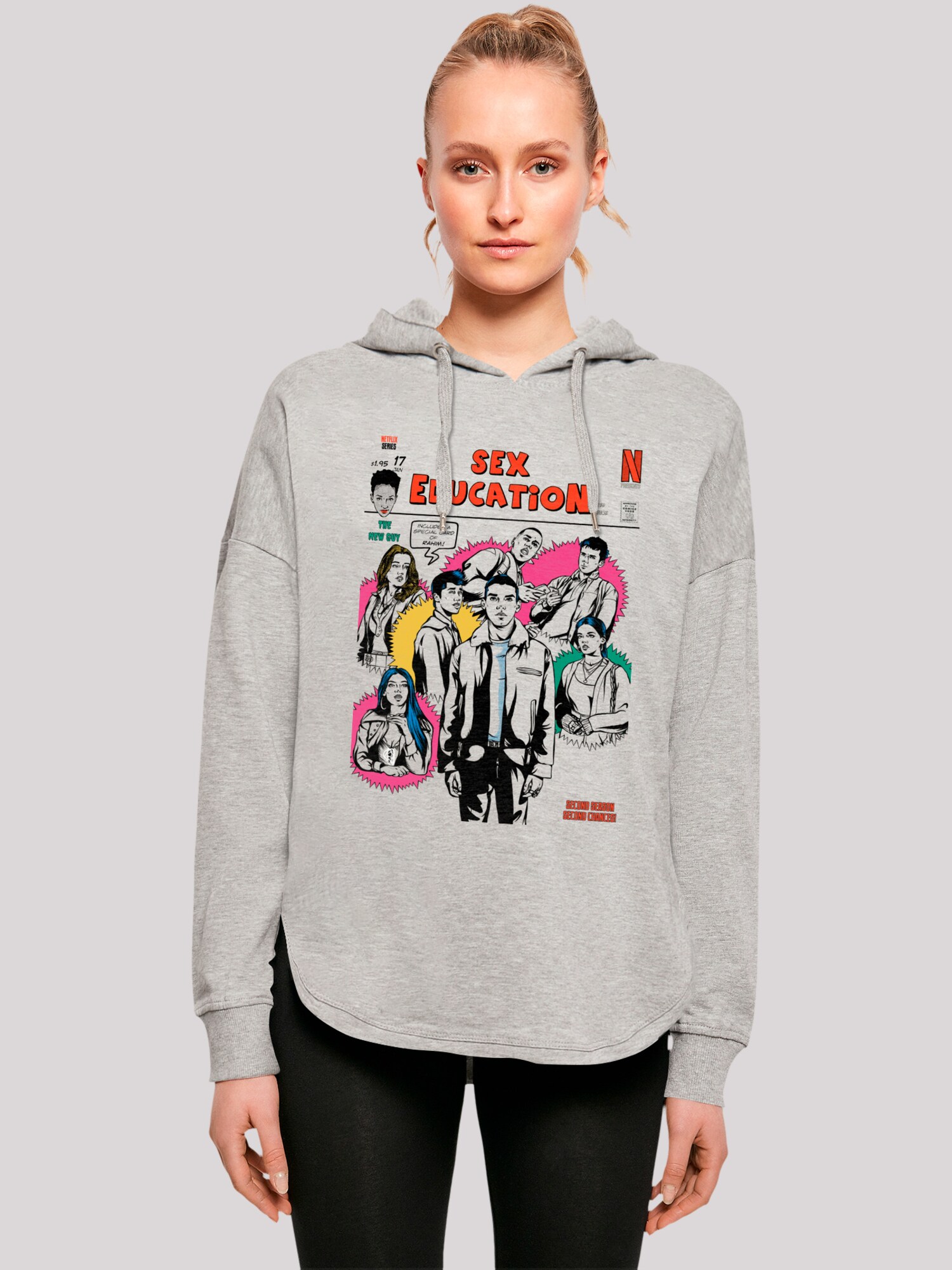 Thumbnail - F4NT4STIC Sweatshirt Sex Education Magazine Cover Netflix TV Serie