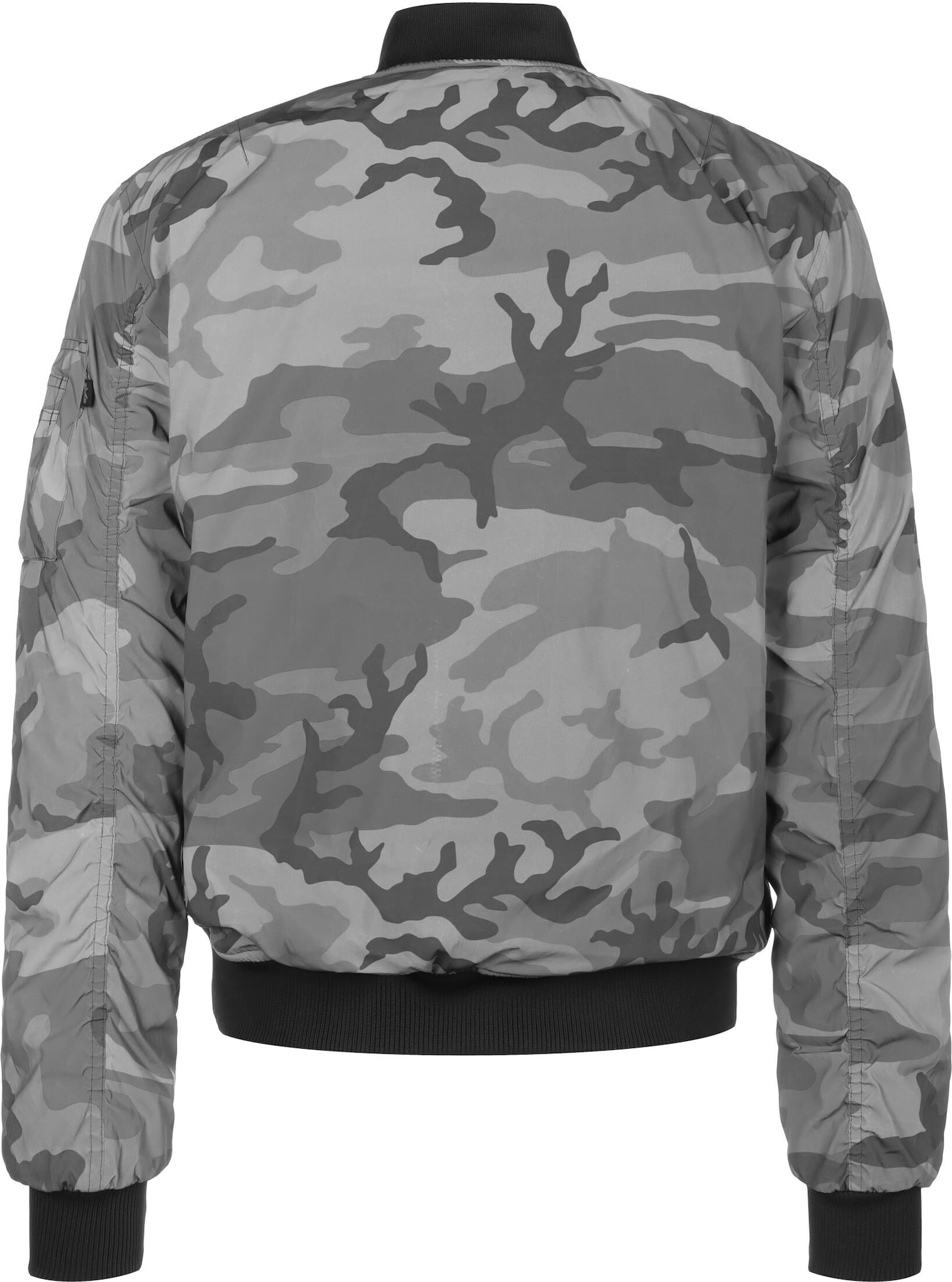 ALPHA INDUSTRIES Átmeneti dzseki szürke / sötétszürke / rubinvörös / fekete termék 2. képe