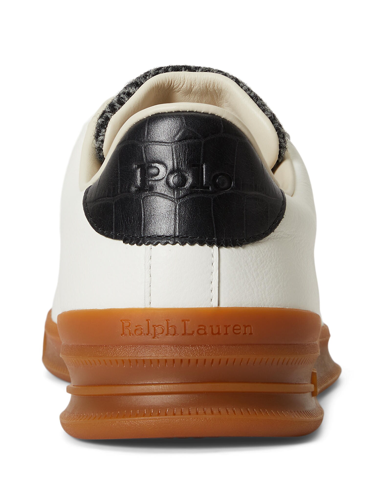 Polo Ralph Lauren Zapatillas deportivas bajas negro / blanco – imagen 4