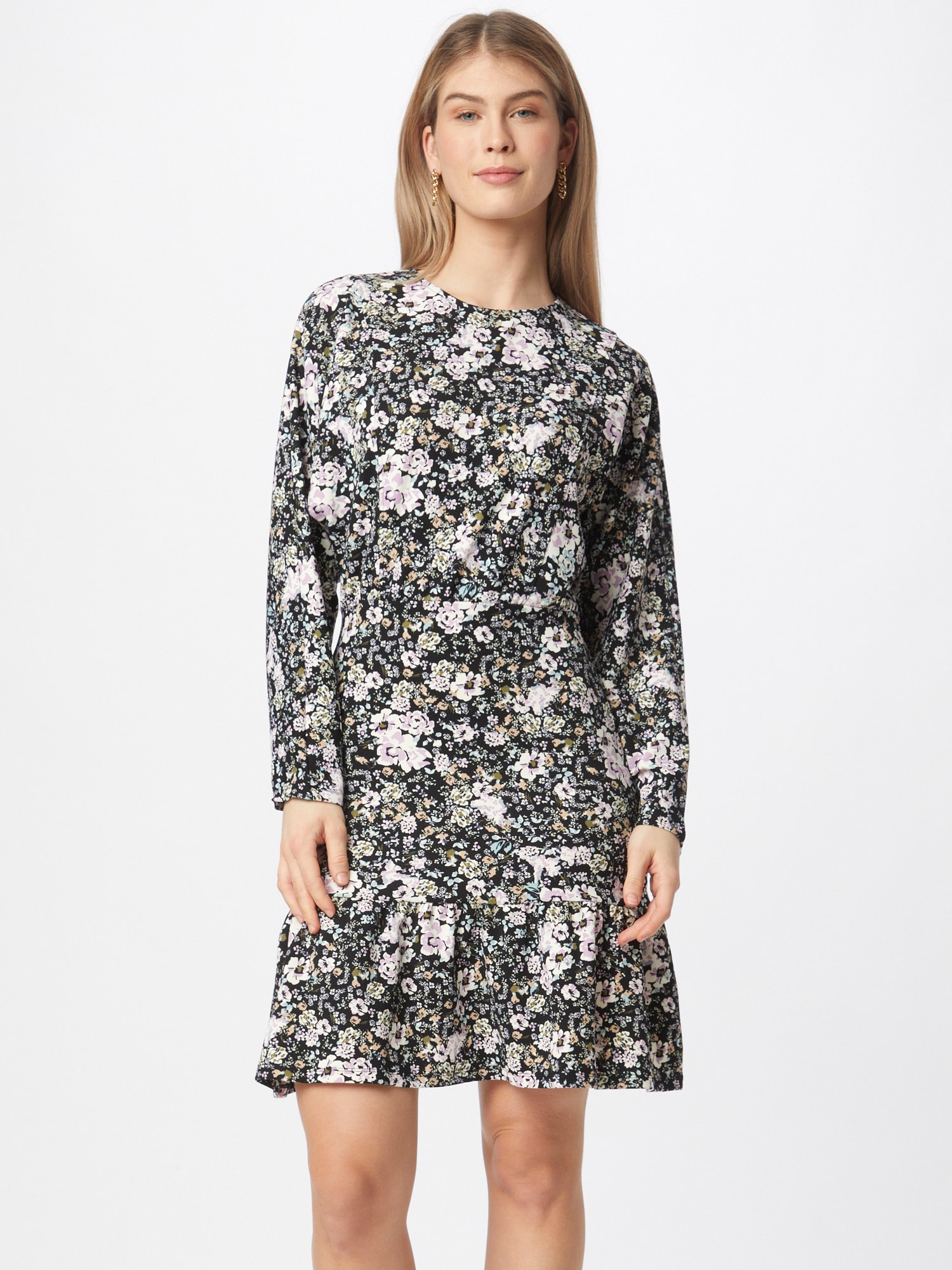 Gina Tricot Ruha 'Ellen'  khaki / pasztellila / világoslila / fekete / fehér termék 2. képe