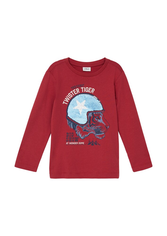 s.Oliver T-Shirt Jungen Größe 116/122 mischfarben / rot