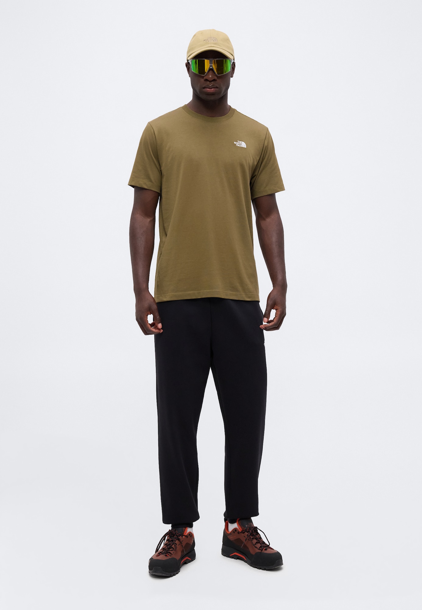 THE NORTH FACE Camiseta 'Evolution Simple Dome' oliva – imagen 4