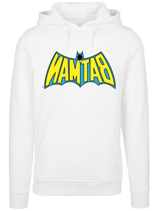 F4NT4STIC Sweatshirt ‘DC Comics Superhelden Batman Retro’ Blauw / Geel / Zwart / Wit