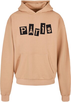 Merchcode Sweatshirt ‘Paris’ Beige / Zwart