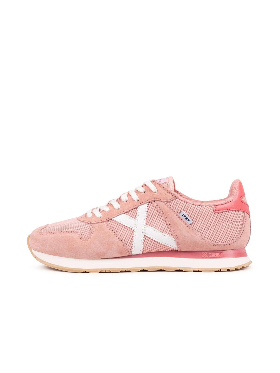 Låg sneaker 'Massana' korall / gammalrosa