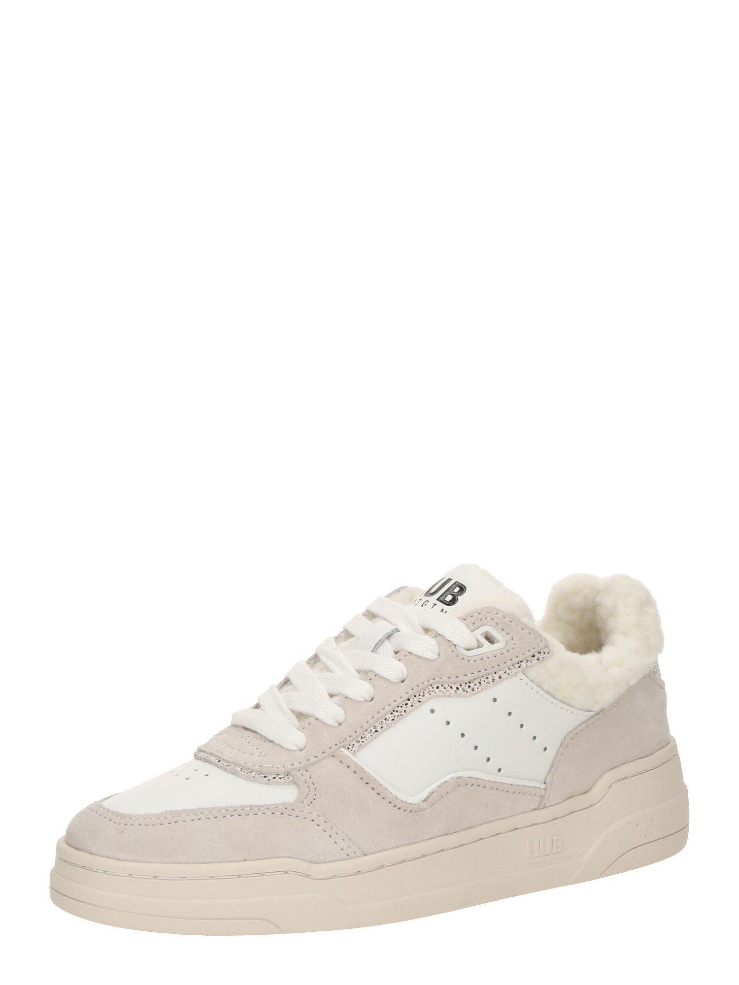 Hub Sneakers Laag 'Match' Beige / Ecru / Zwart / Offwhite