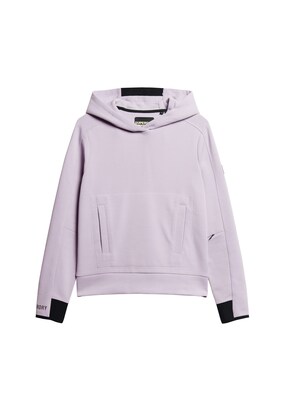 Superdry Sweatshirt ‘Code Tech’ Lichtlila / Zwart