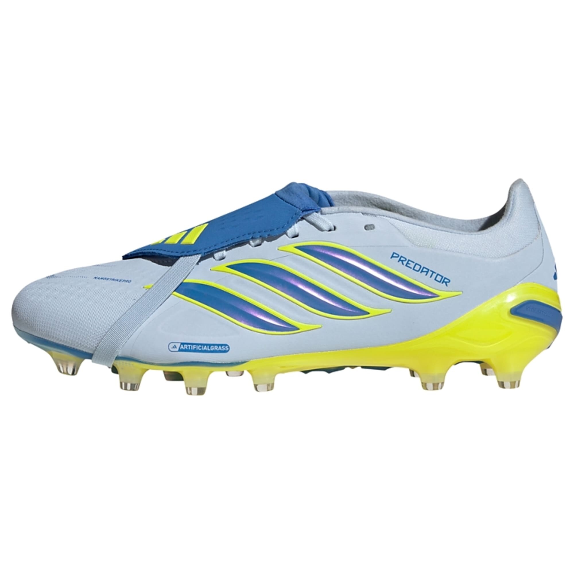 ADIDAS PERFORMANCE Zapatillas de fútbol 'Predator Pro' azul ultramarino / azul claro / amarillo neón