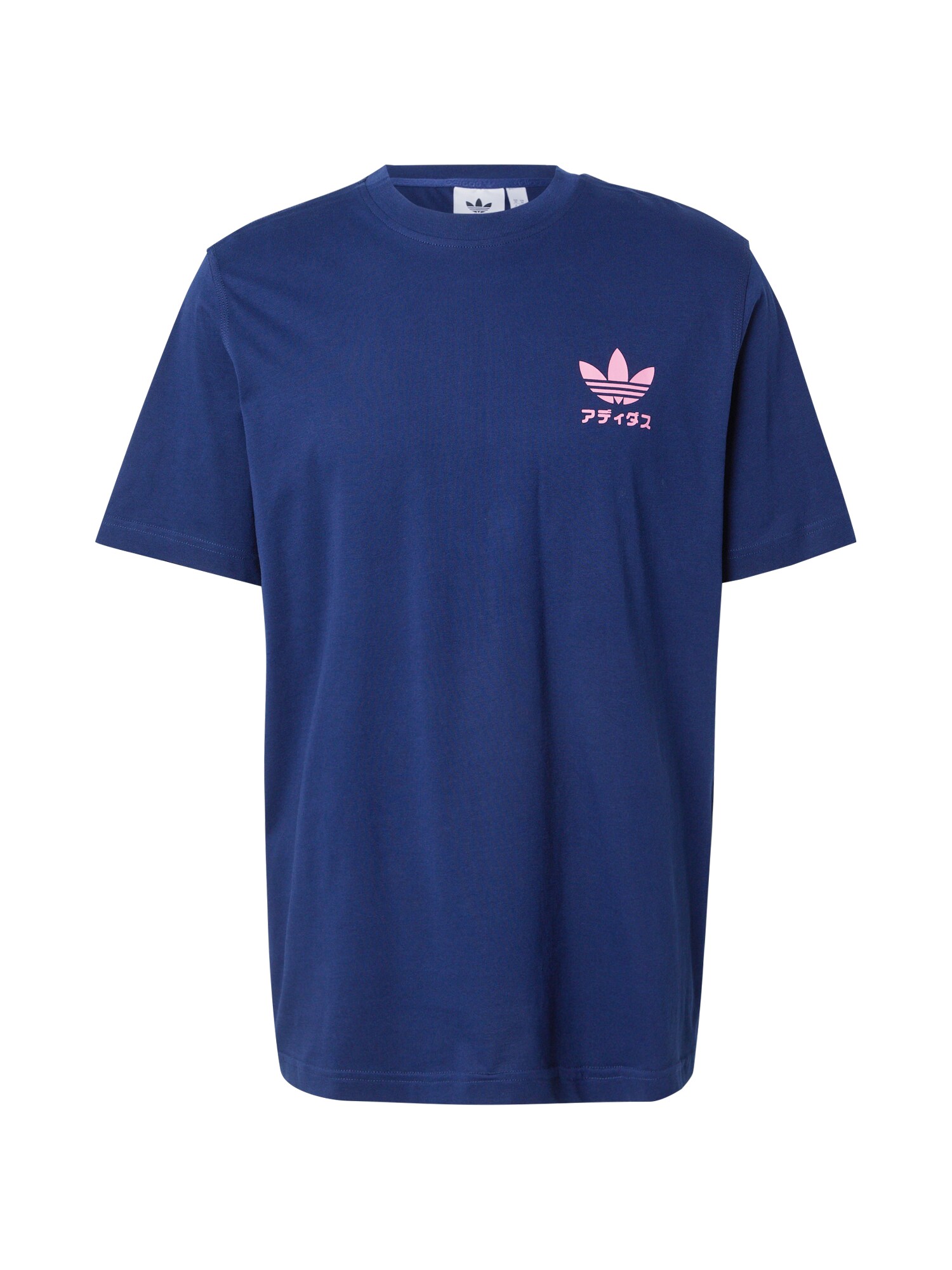 ADIDAS ORIGINALS Póló 'Japan PKG GFX'  tengerészkék / rózsaszín akciós termékkép 1