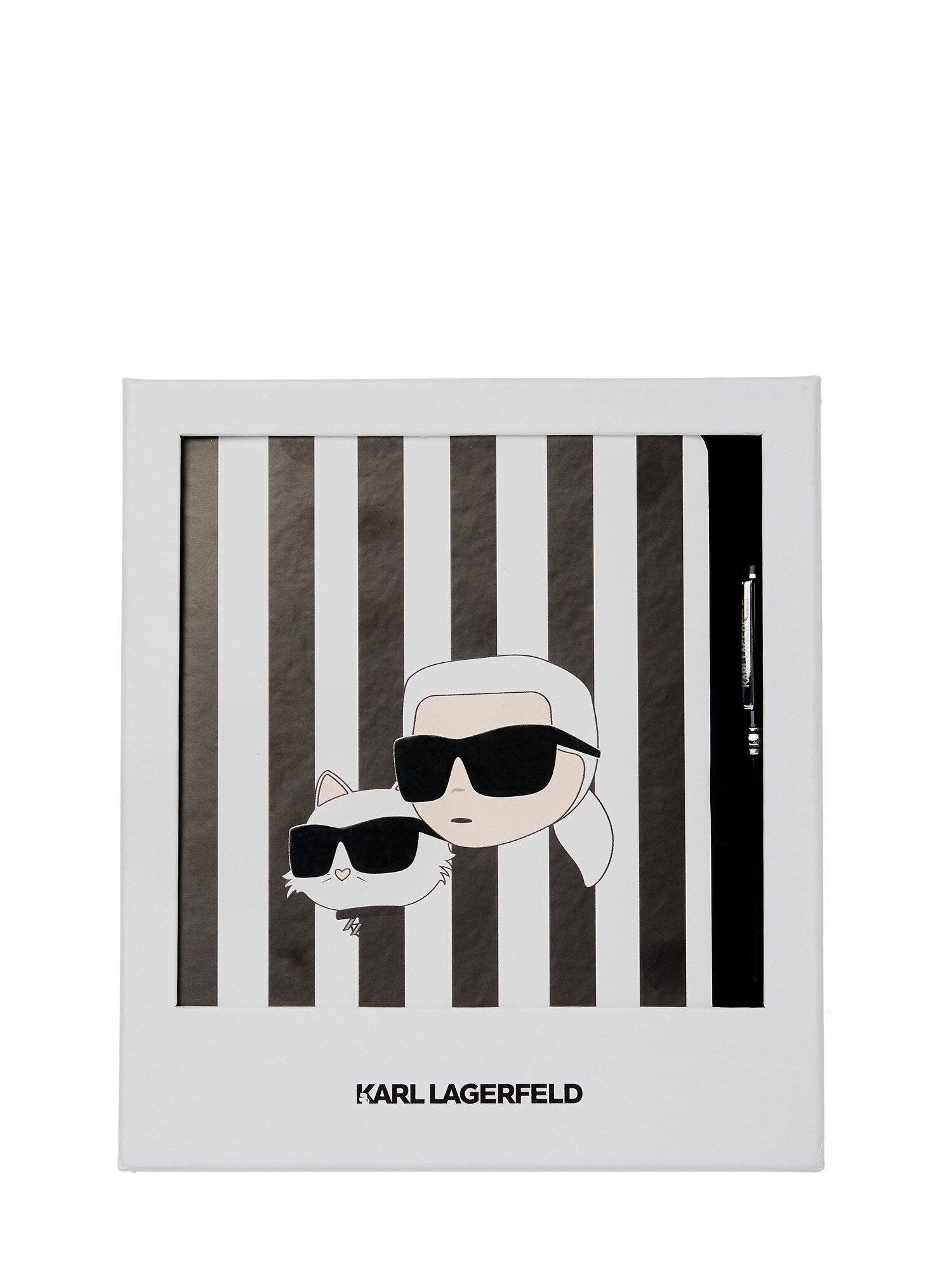 Karl Lagerfeld Papíráruk  fekete / piszkosfehér akciós termékkép 1
