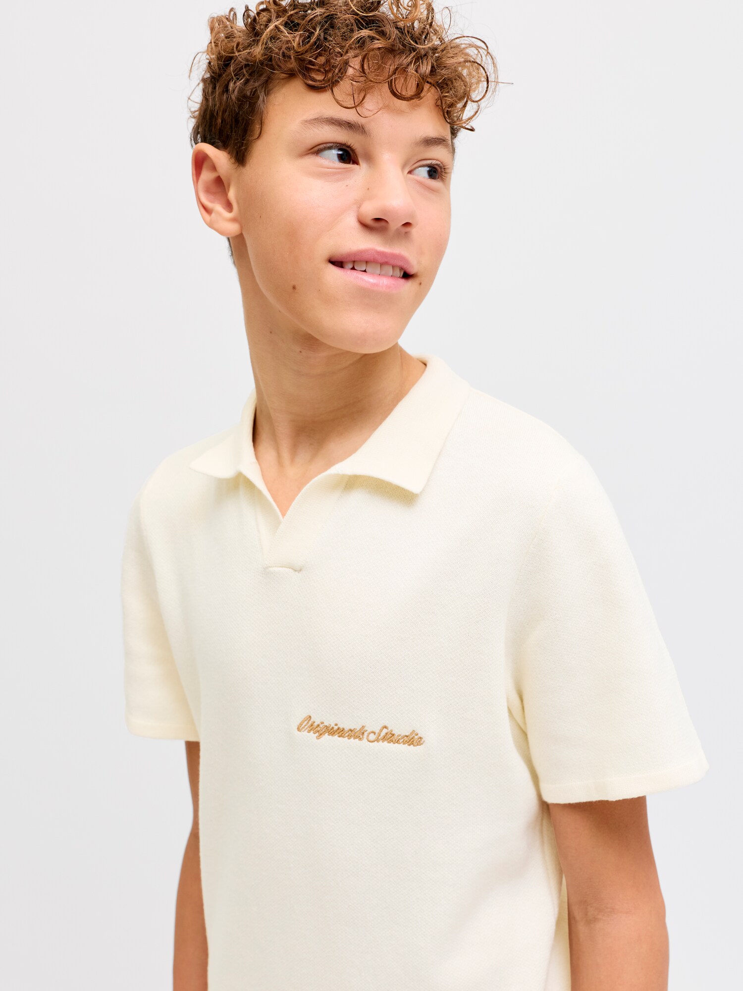 Jack & Jones Junior Tričko  svetlobéžová (obrázok 2)
