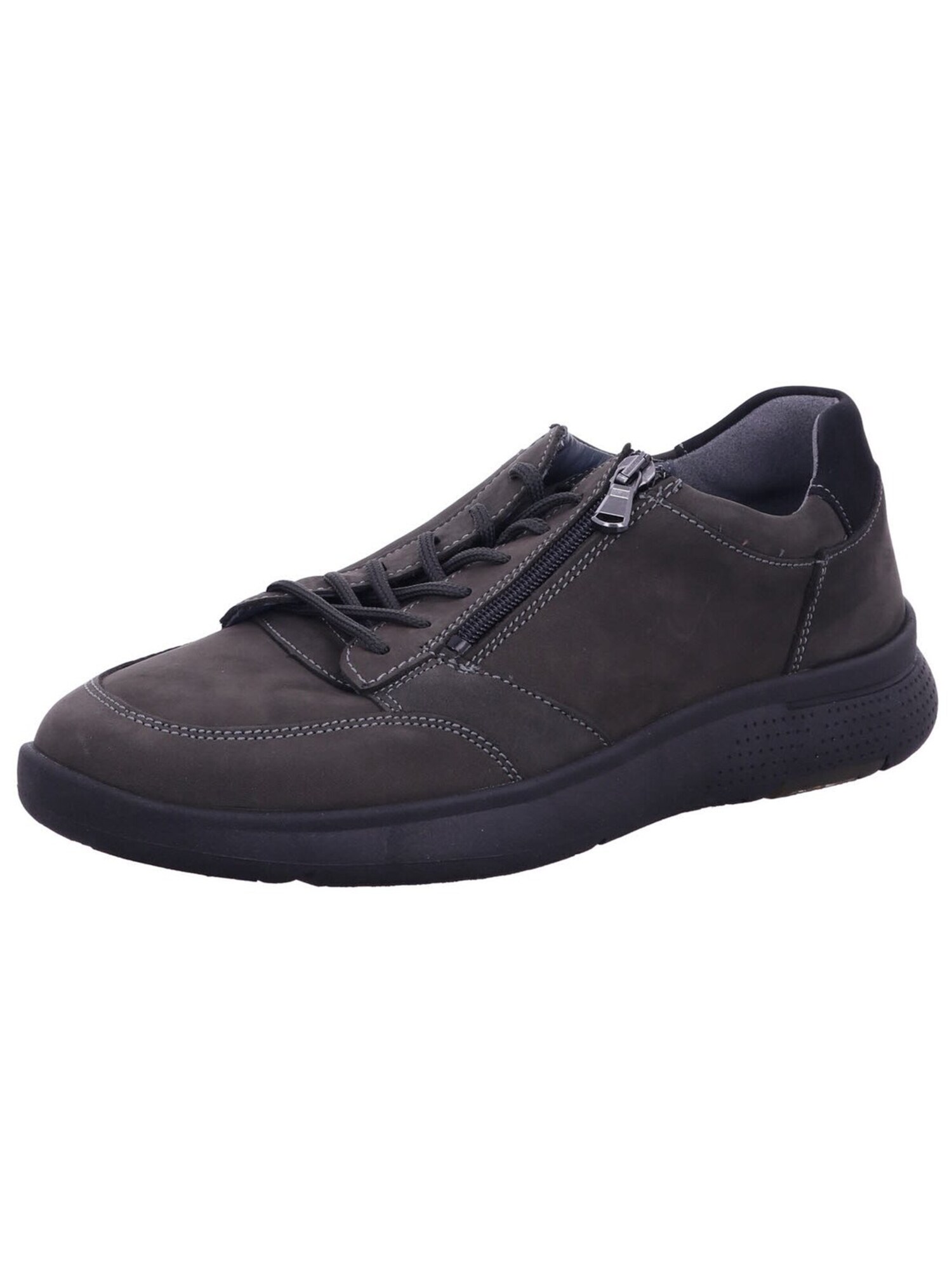 WaldlÄUfer Schnürschuh Schnürschuh Herren 984003-404 696 Echtleder In Grau