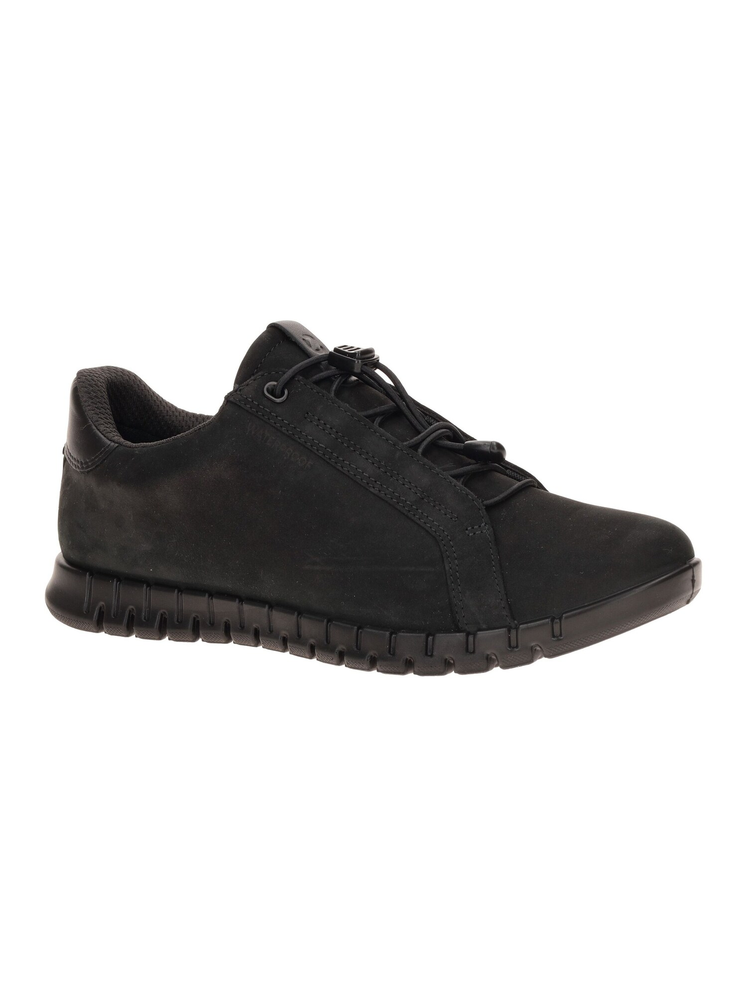 Ecco Sneaker Low Ecco Gruuv Lite Slipper Schuhe Schwarz Gummizug Waterproof 246333
