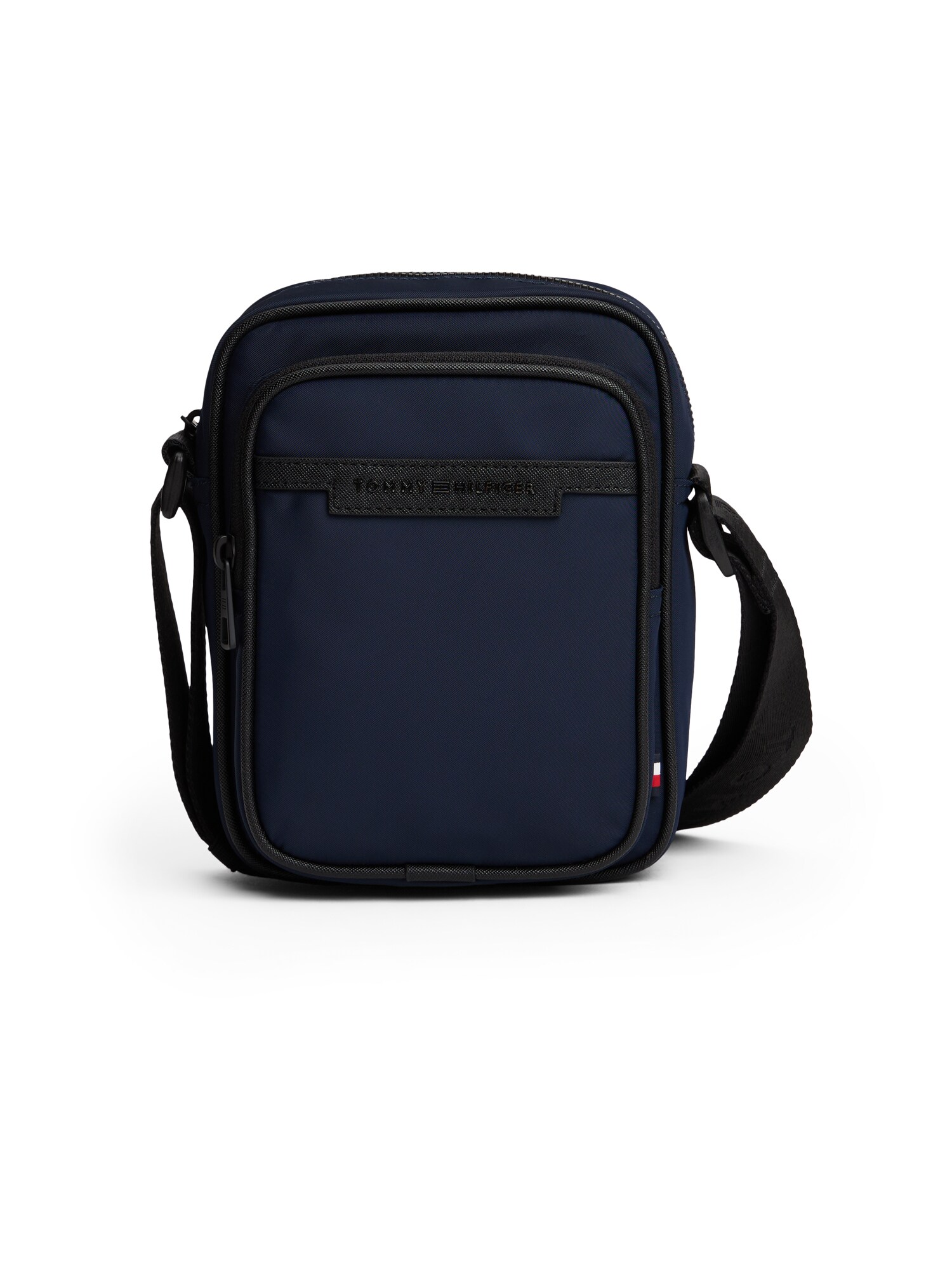 TOMMY HILFIGER Taška cez rameno  námornícka modrá / čierna
