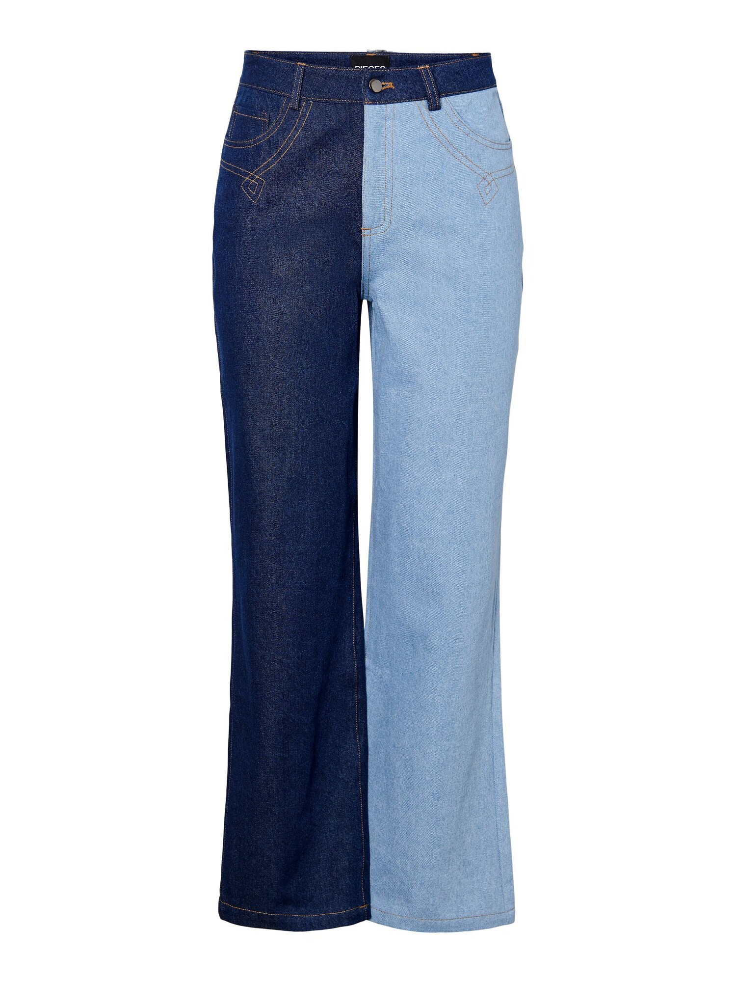 PIECES Džínsy 'Lena'  námornícka modrá / modrá denim