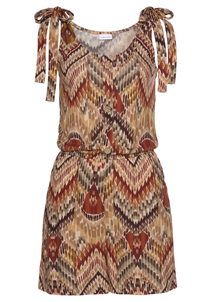 LASCANA Jumpsuit Damen Größe XL bunt