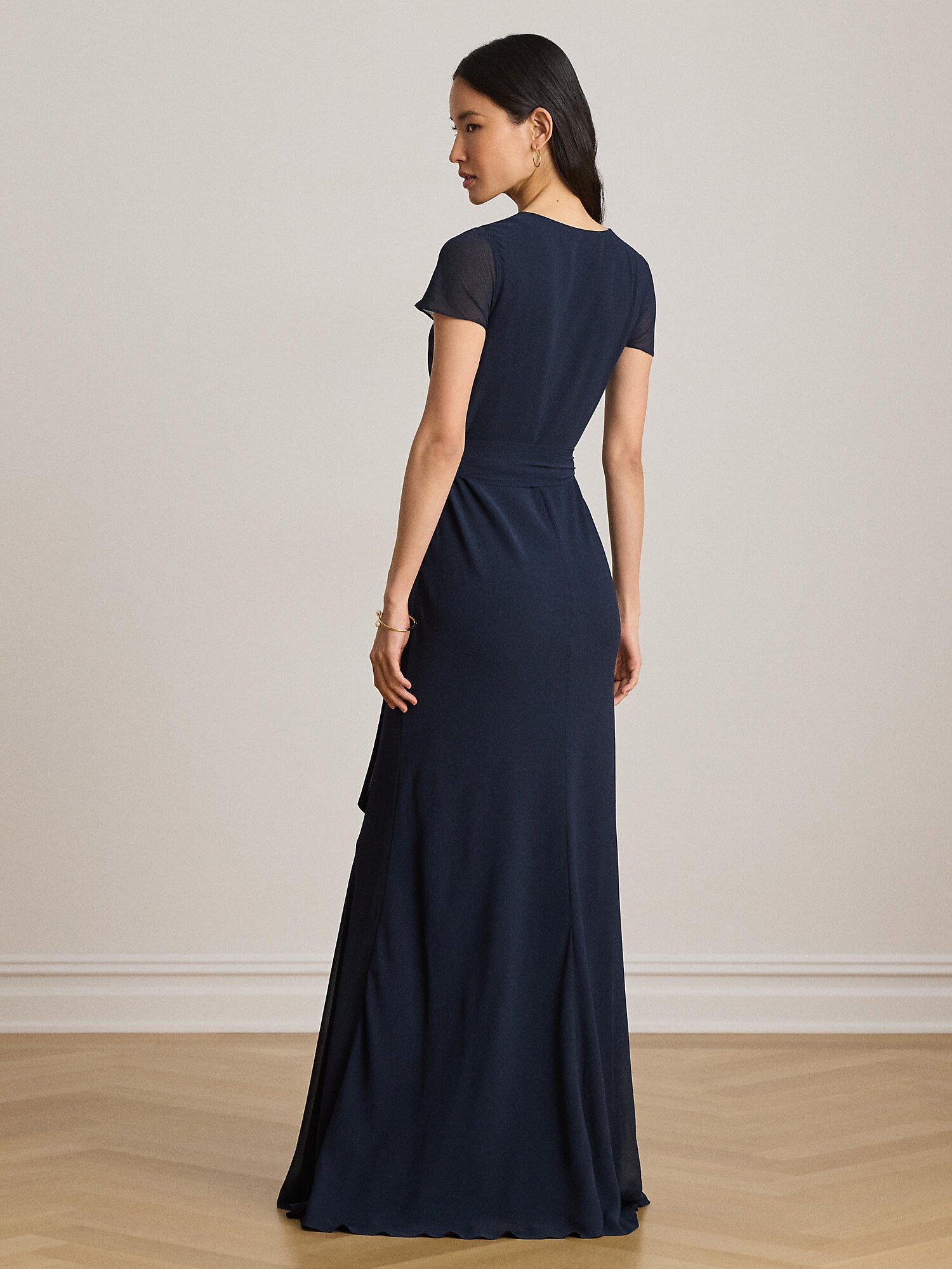 Lauren Ralph Lauren Vestido de noche navy – imagen 7
