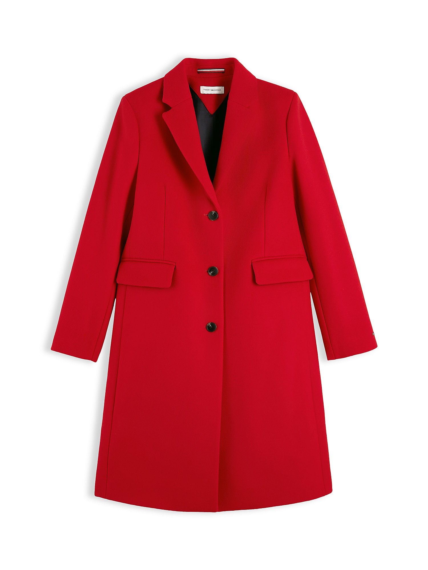 TOMMY HILFIGER Abrigo de entretiempo  rojo