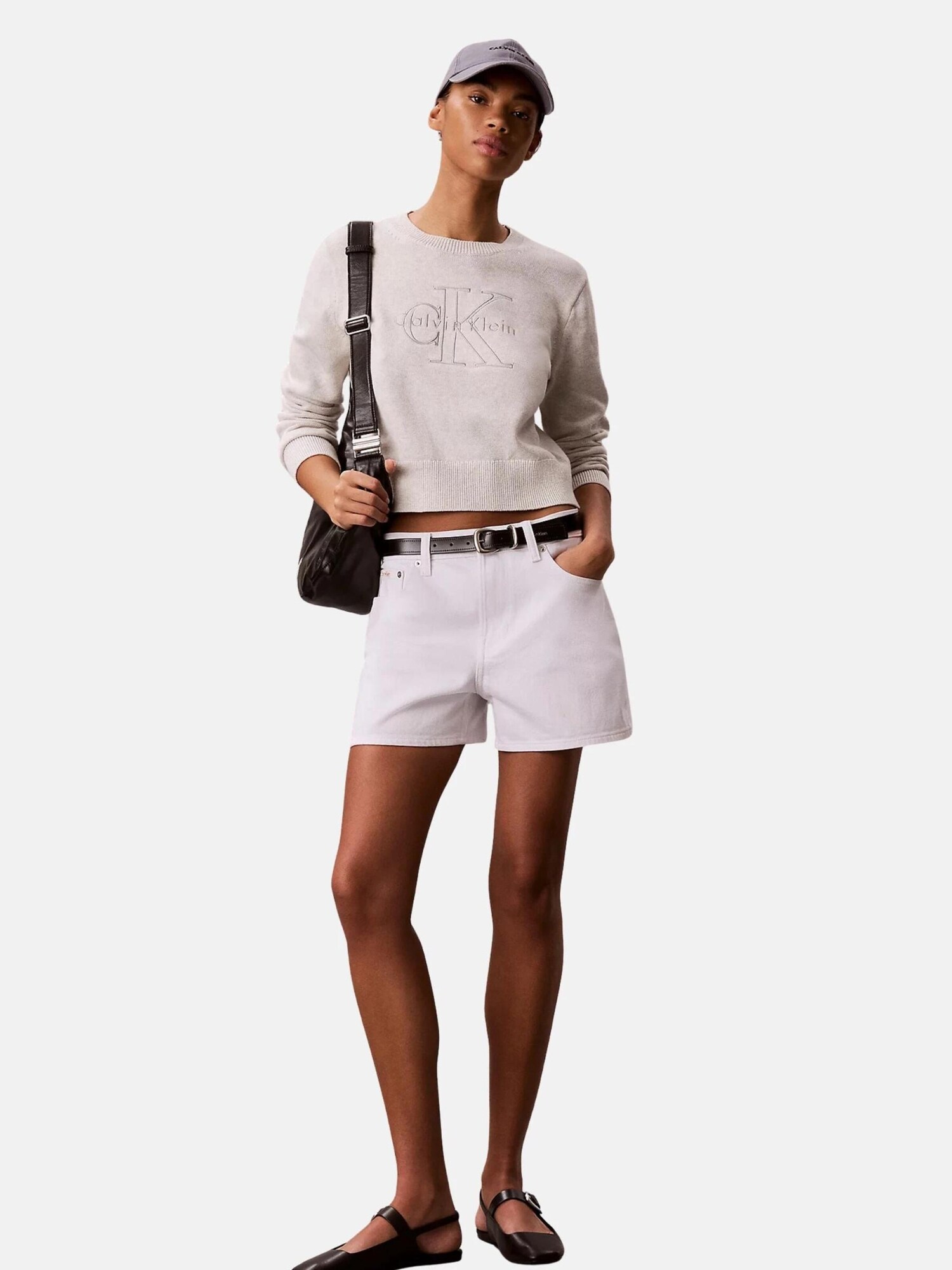 Calvin Klein Jersey  gris claro – imagen 4