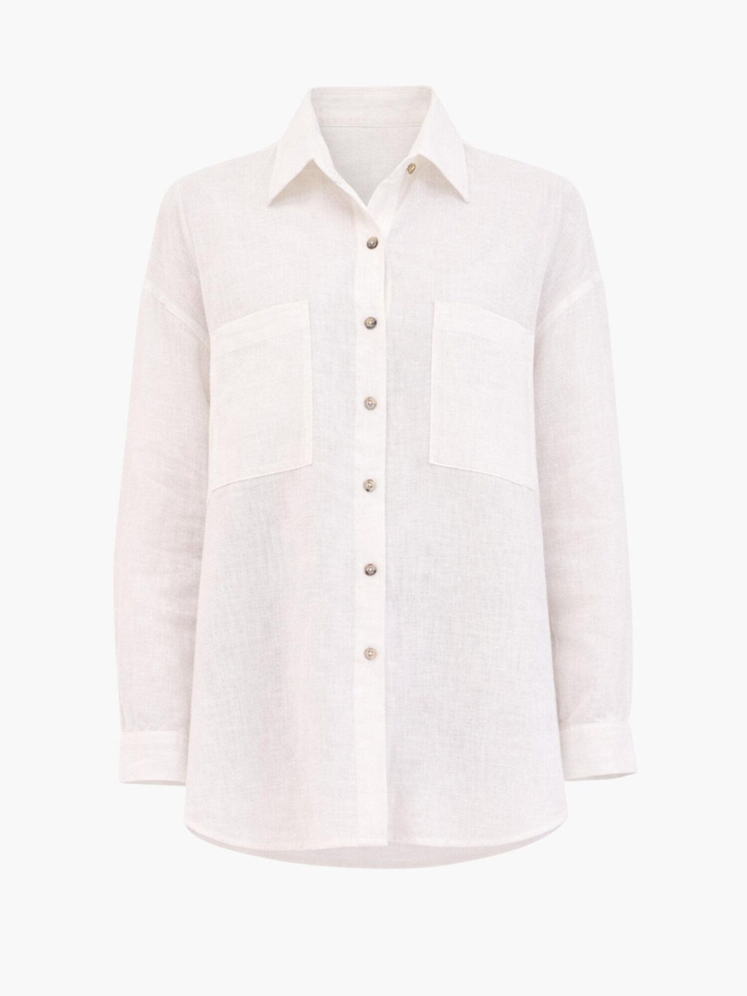 AmourLinen Maglietta 'Molly'  offwhite
