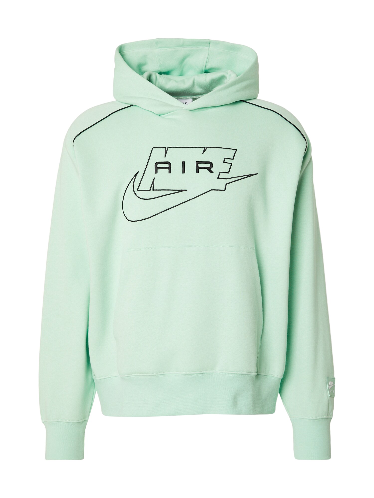 Nike Sportswear Bluză de molton Air verde deschis