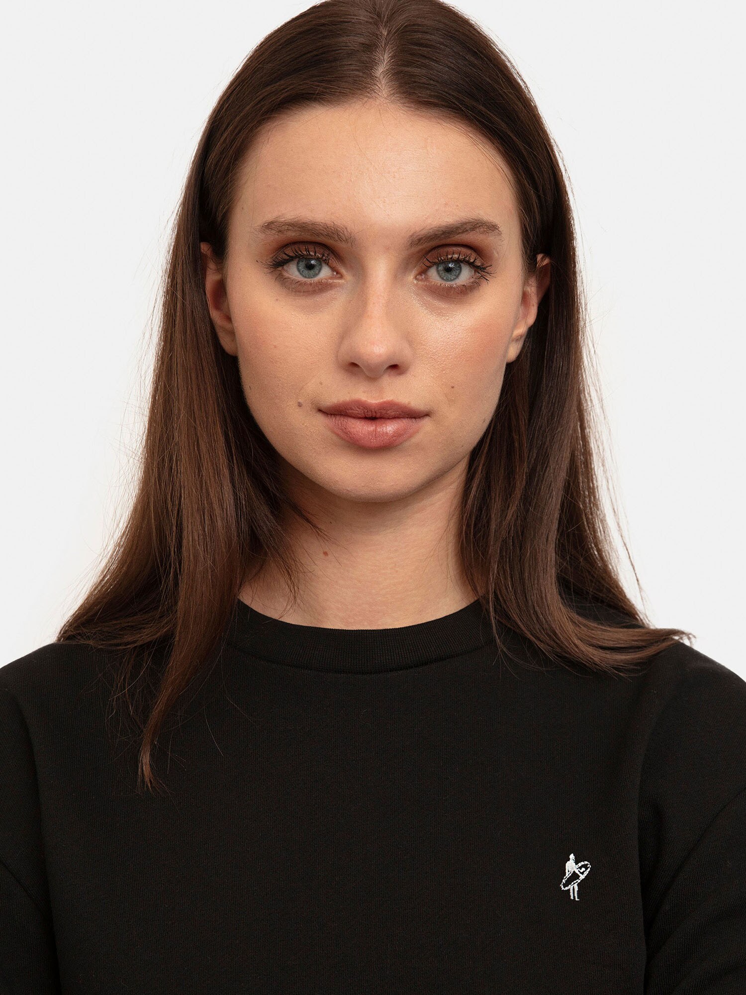 Jacey Quinn Mikina sivá / čierna / biela (obrázok 6)