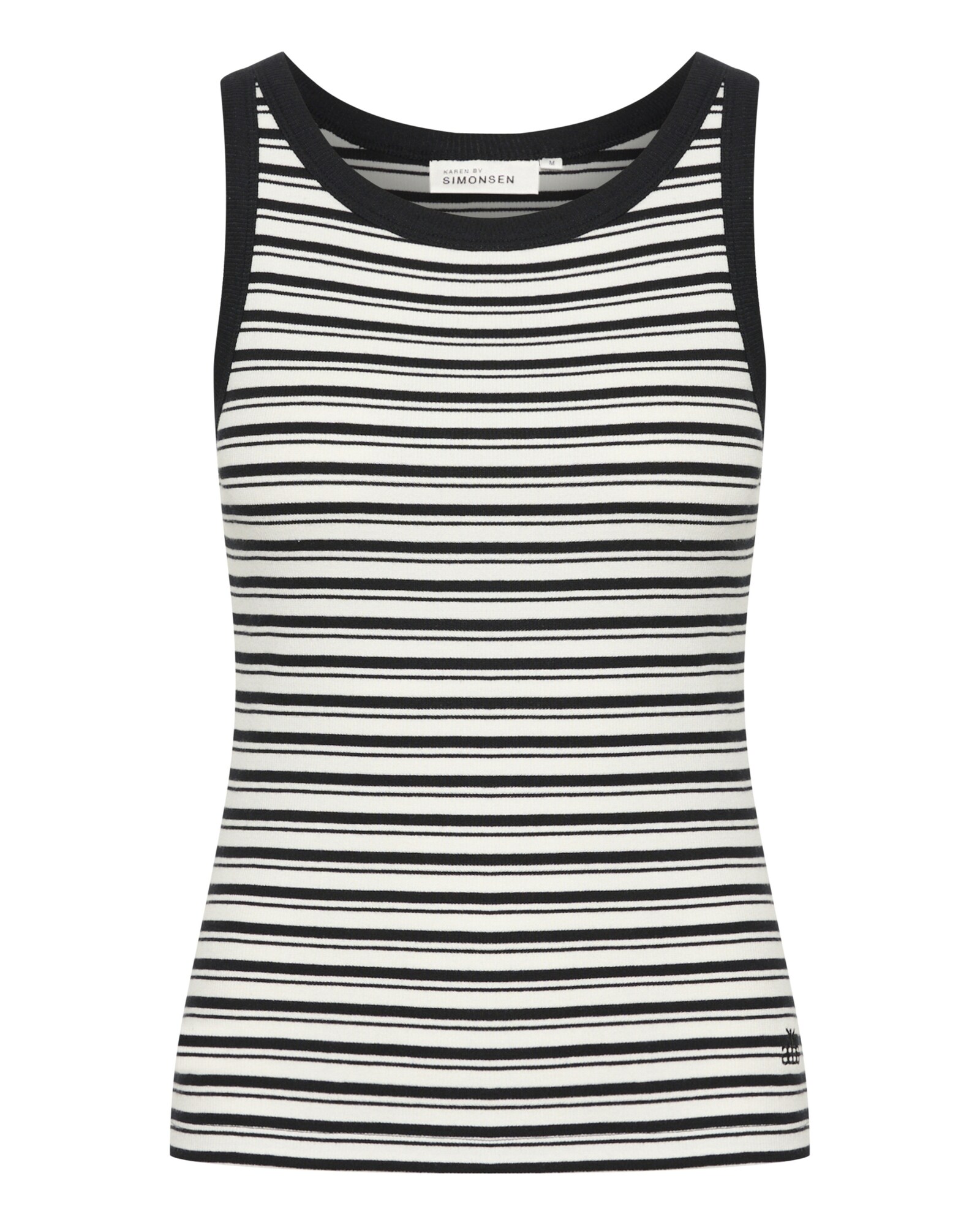 KAREN BY SIMONSEN Top 'Ova'  ecru / negro