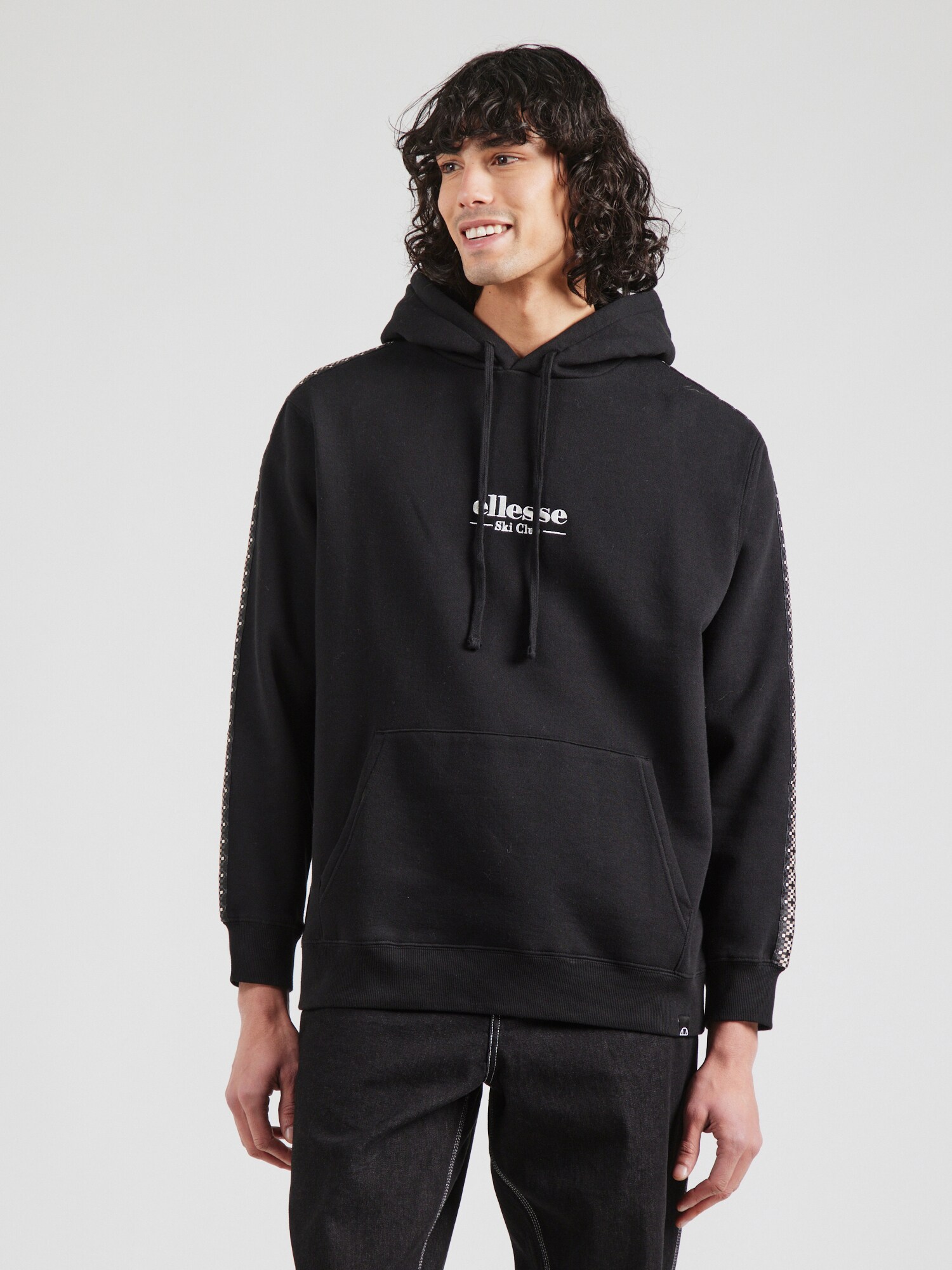 ELLESSE Tréning póló 'Bering OH'  fekete / fehér termék 2. képe