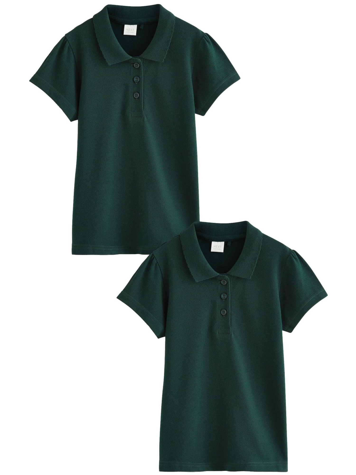 Next Tricou  verde pin