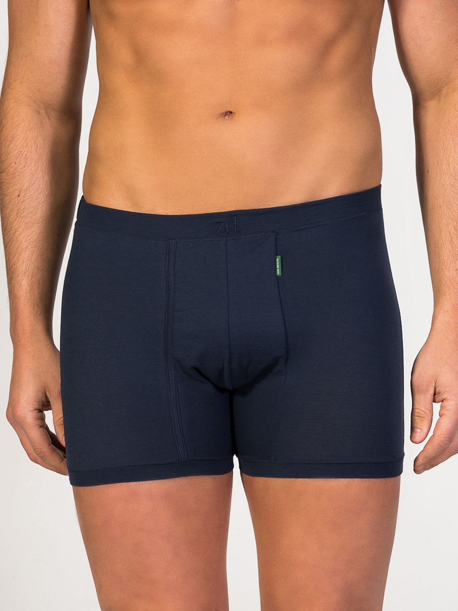 zd ZERO DEFECTS Calzoncillo boxer 'Helios Egyptian cotton' navy