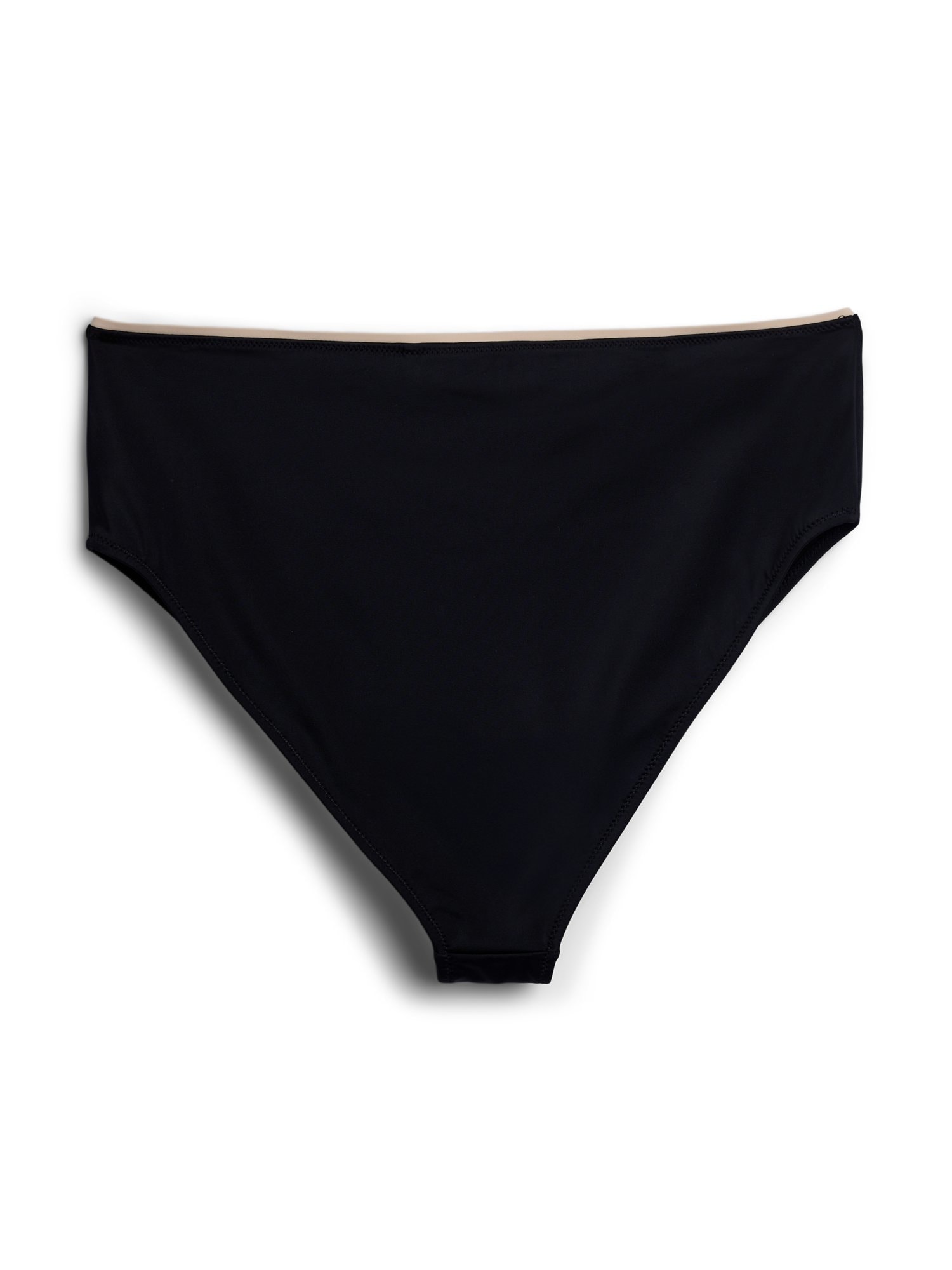 Swim by Zizzi Slip costum de baie Smaria  bej / negru