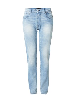 Replay Jeans ‘GROVER’ Blauw denim / Donkergrijs