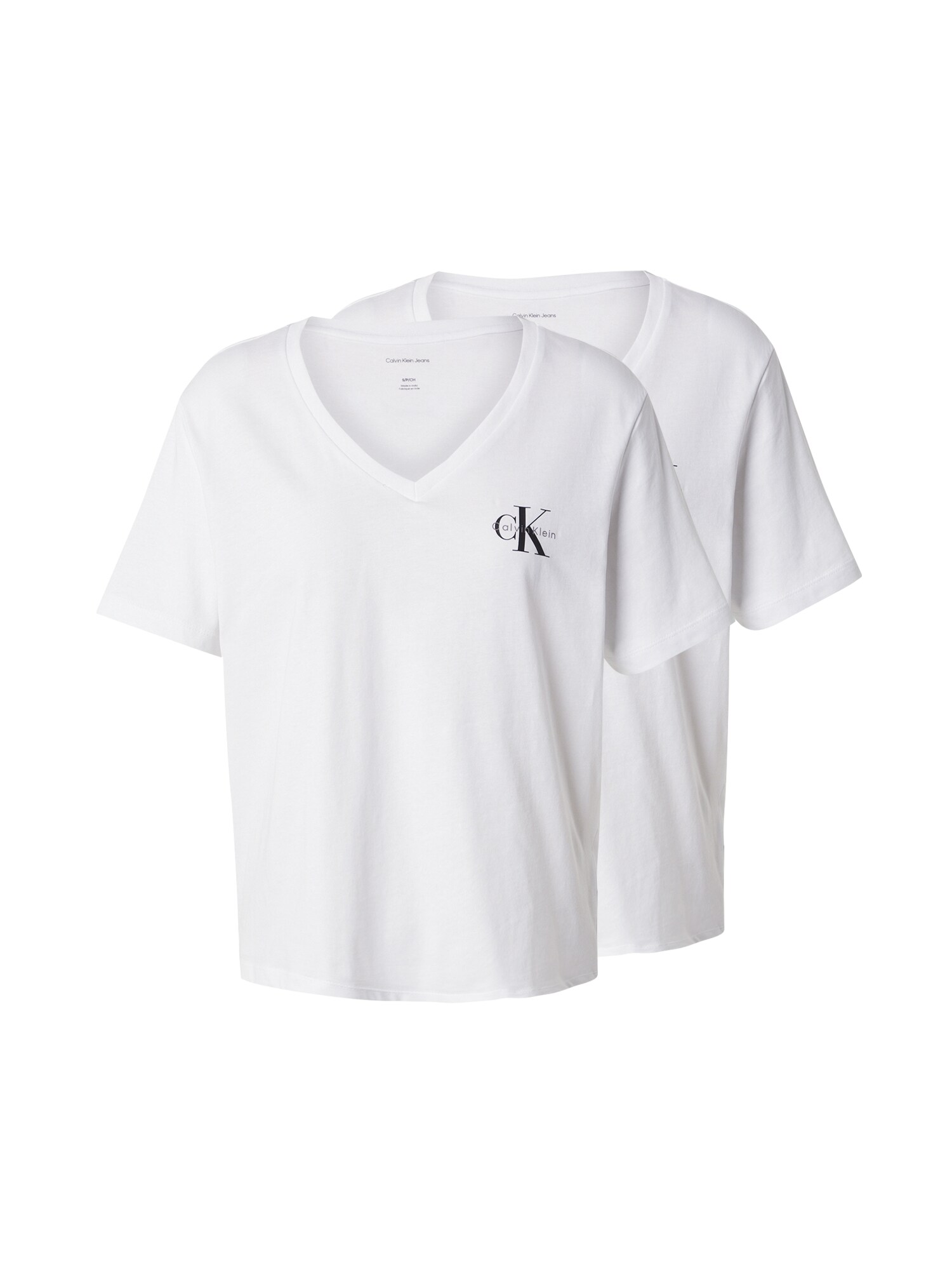 Calvin Klein Jeans Póló  sötétszürke / fekete / fehér akciós termékkép 1