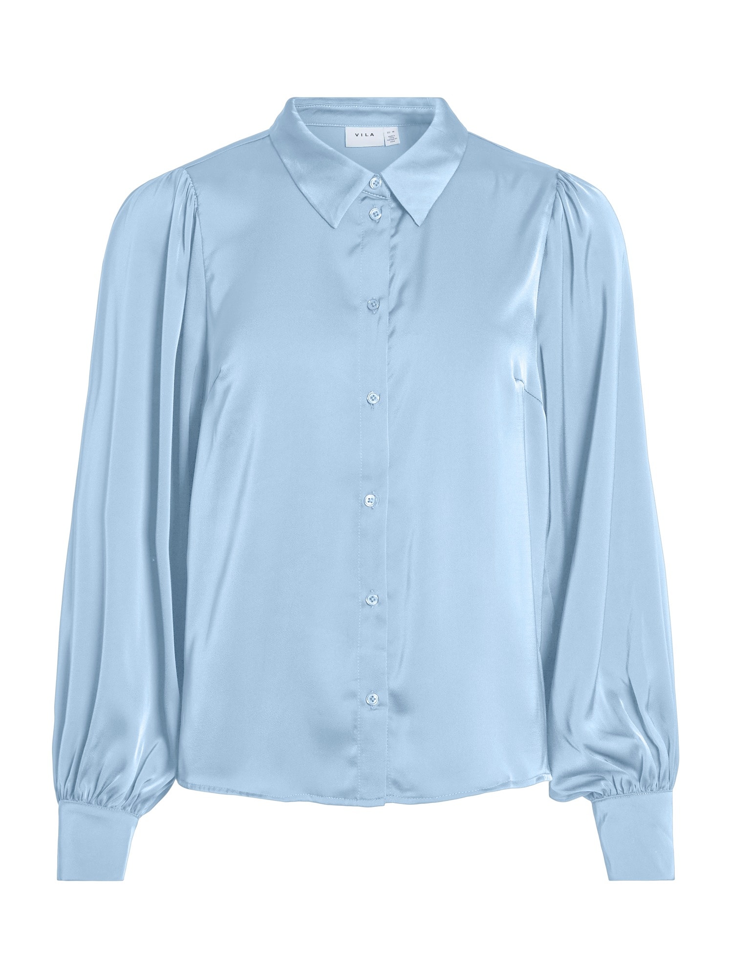 VILA Bluză VIENNA RAVENNA  albastru deschis
