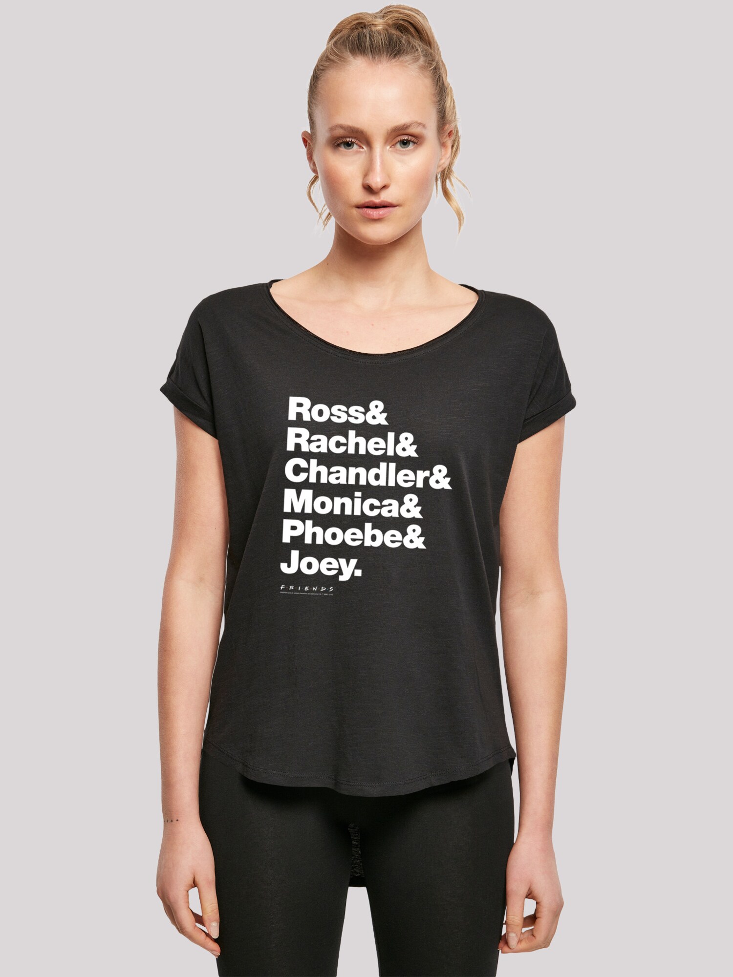 Thumbnail - T-Shirt 'Friends Ross & Rachel & Chandler & Monica & Phoebe & Joey'