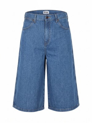 WRANGLER Vaquero 'LIGHT & SOFT JORT SHORTS MID STONE'  azul denim