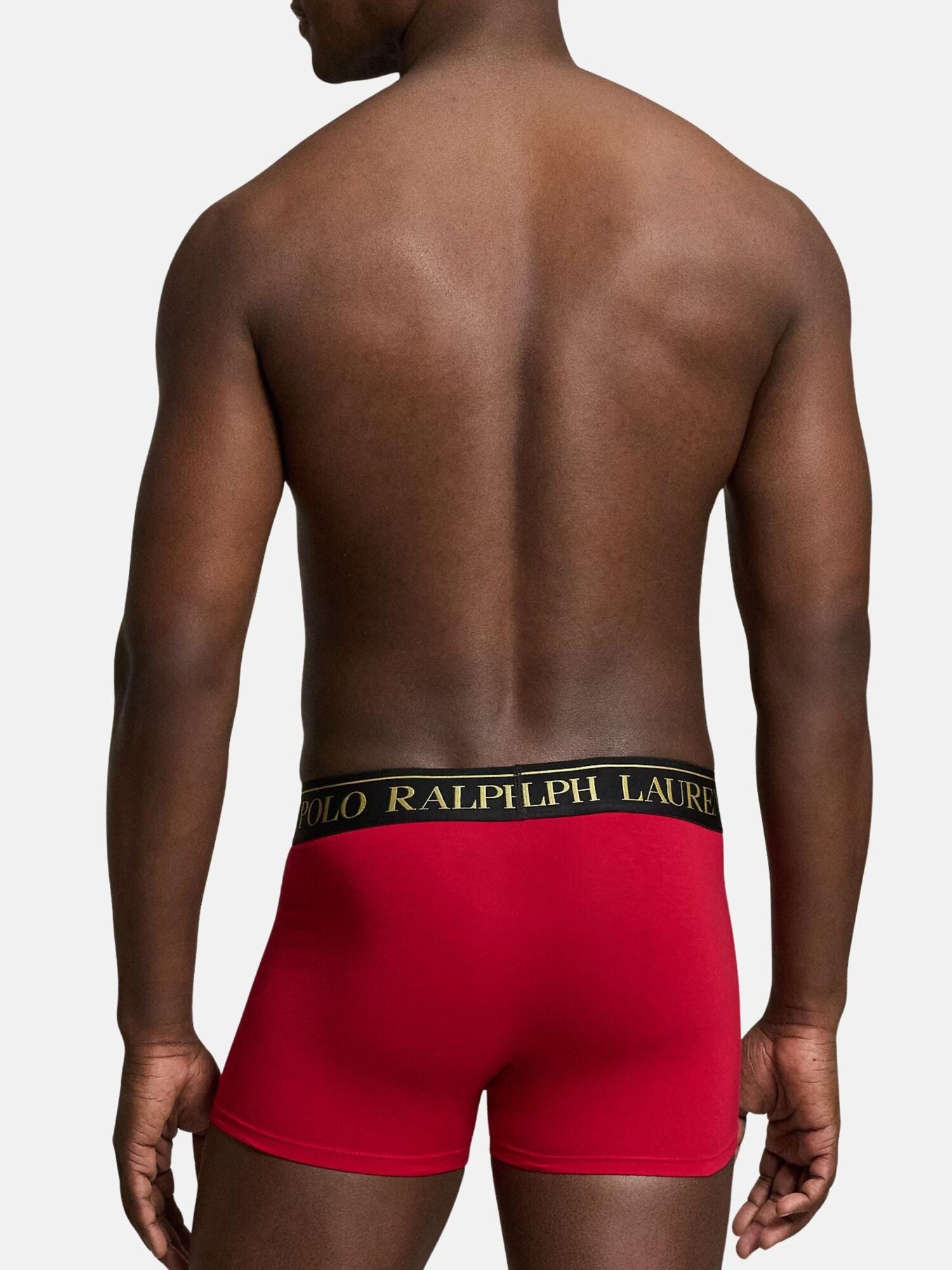 Polo Ralph Lauren Calzoncillo boxer  dorado / rojo / negro – imagen 4