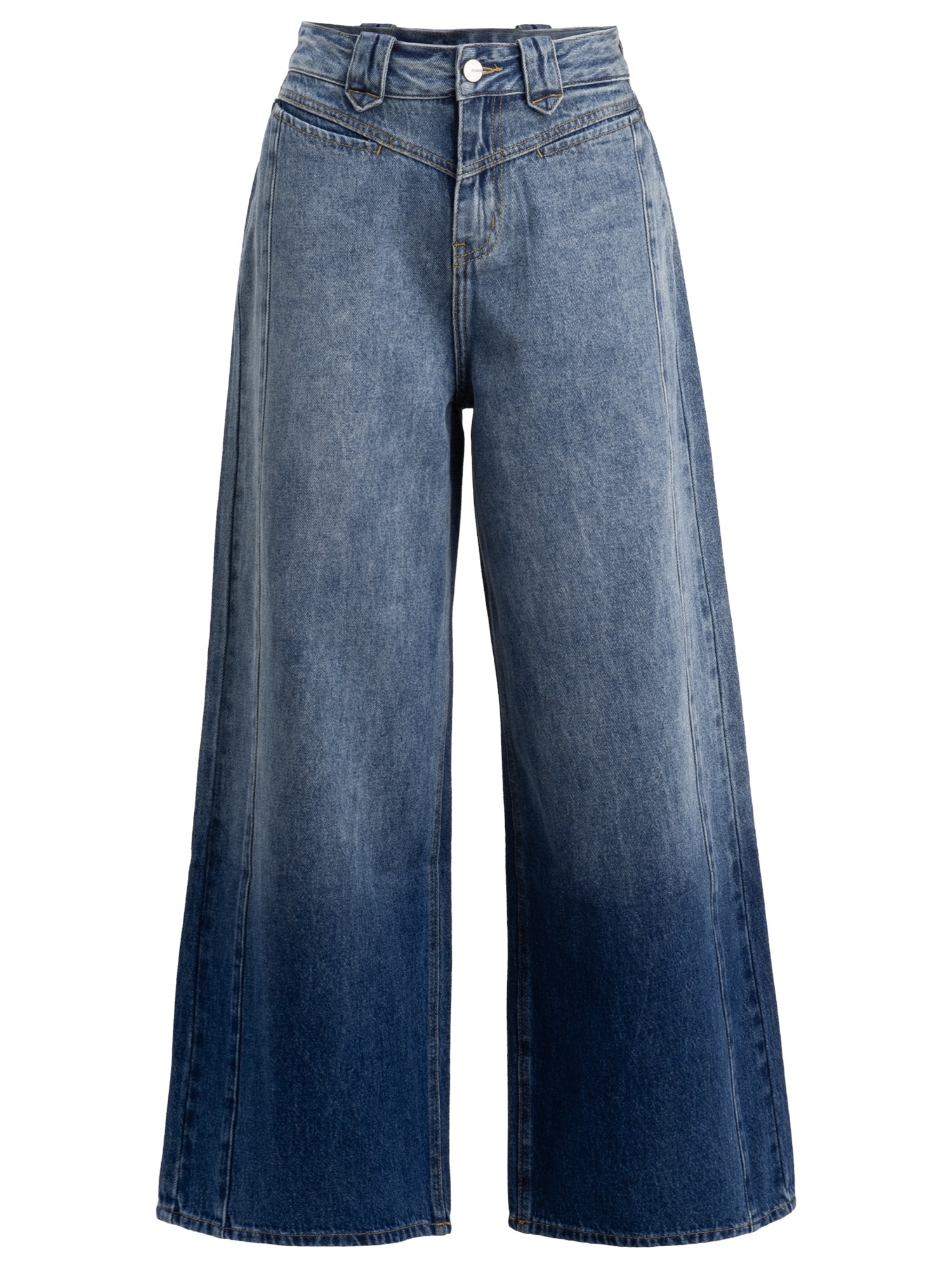 Influencer Jeans albastru denim
