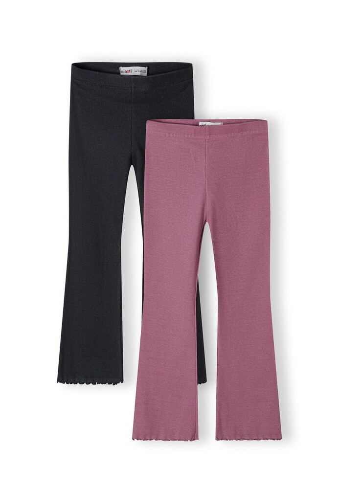 MINOTI Leggings Lányok rózsaszín, fekete , Méret 110-116
