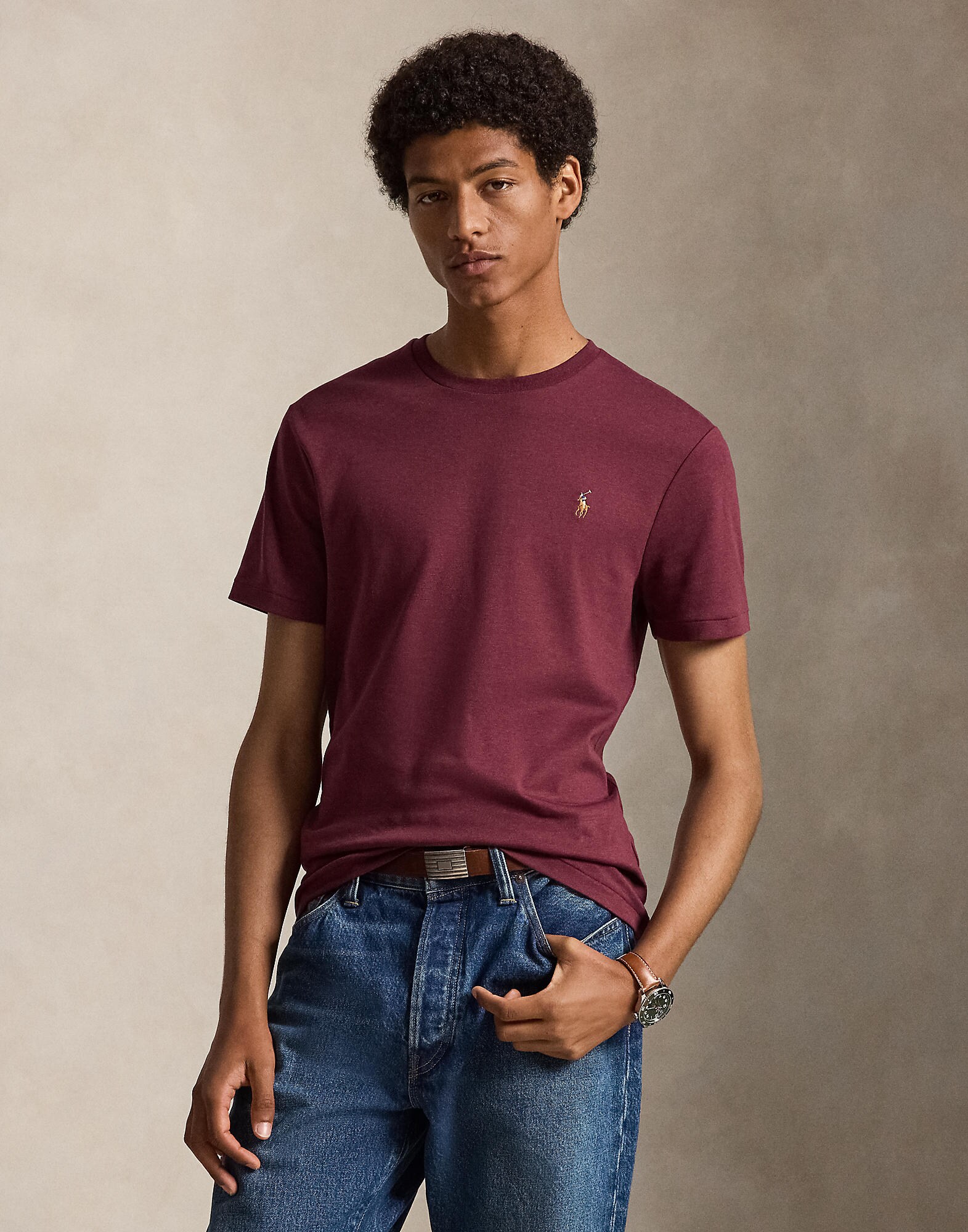 Polo Ralph Lauren Camiseta burdeos – imagen 6