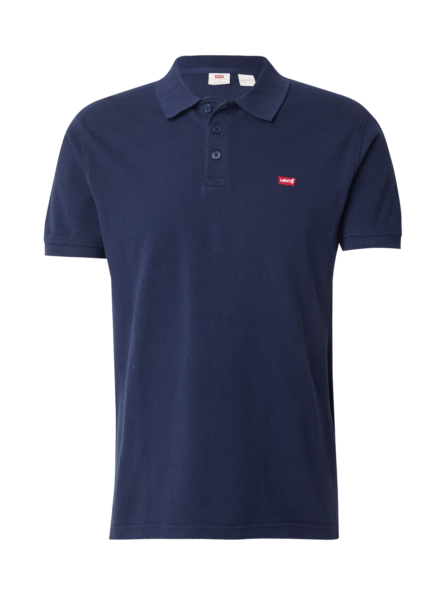 LEVIS ® Tricou Housemark Polo  albastru închis / roși aprins / alb