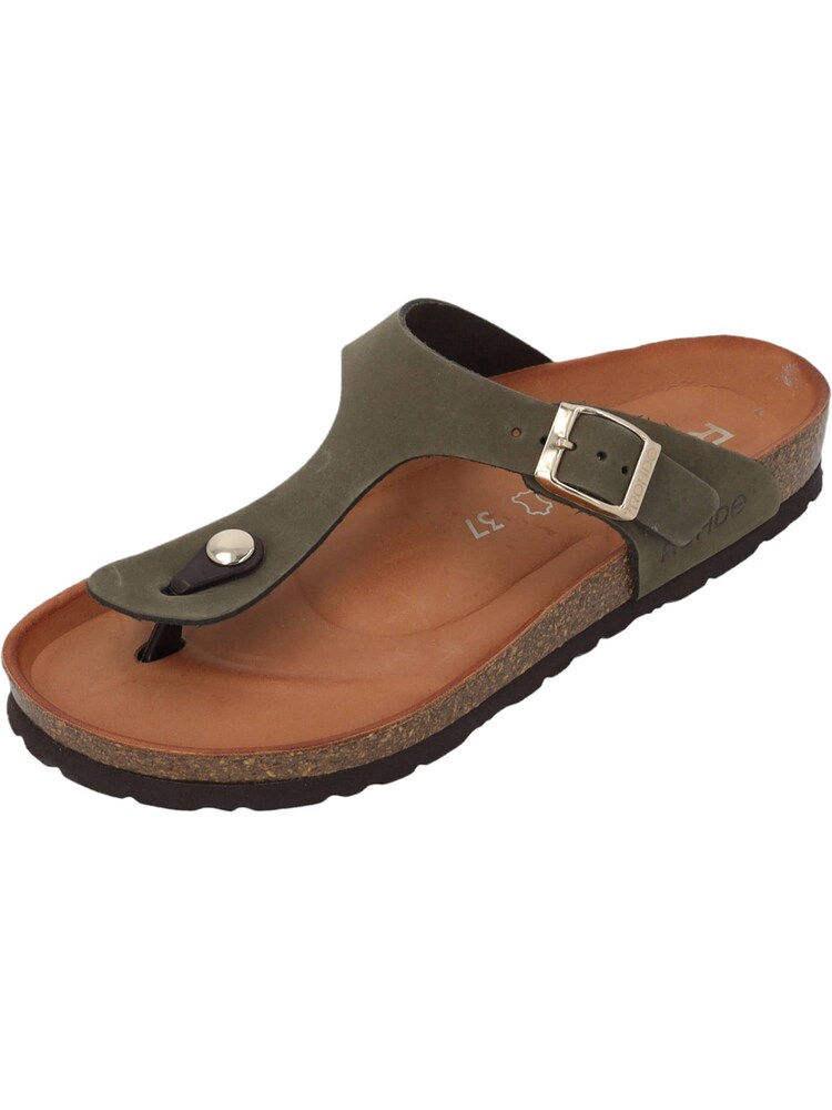 ROHDE Zehentrenner '5642' Damen Größe 42 oliv