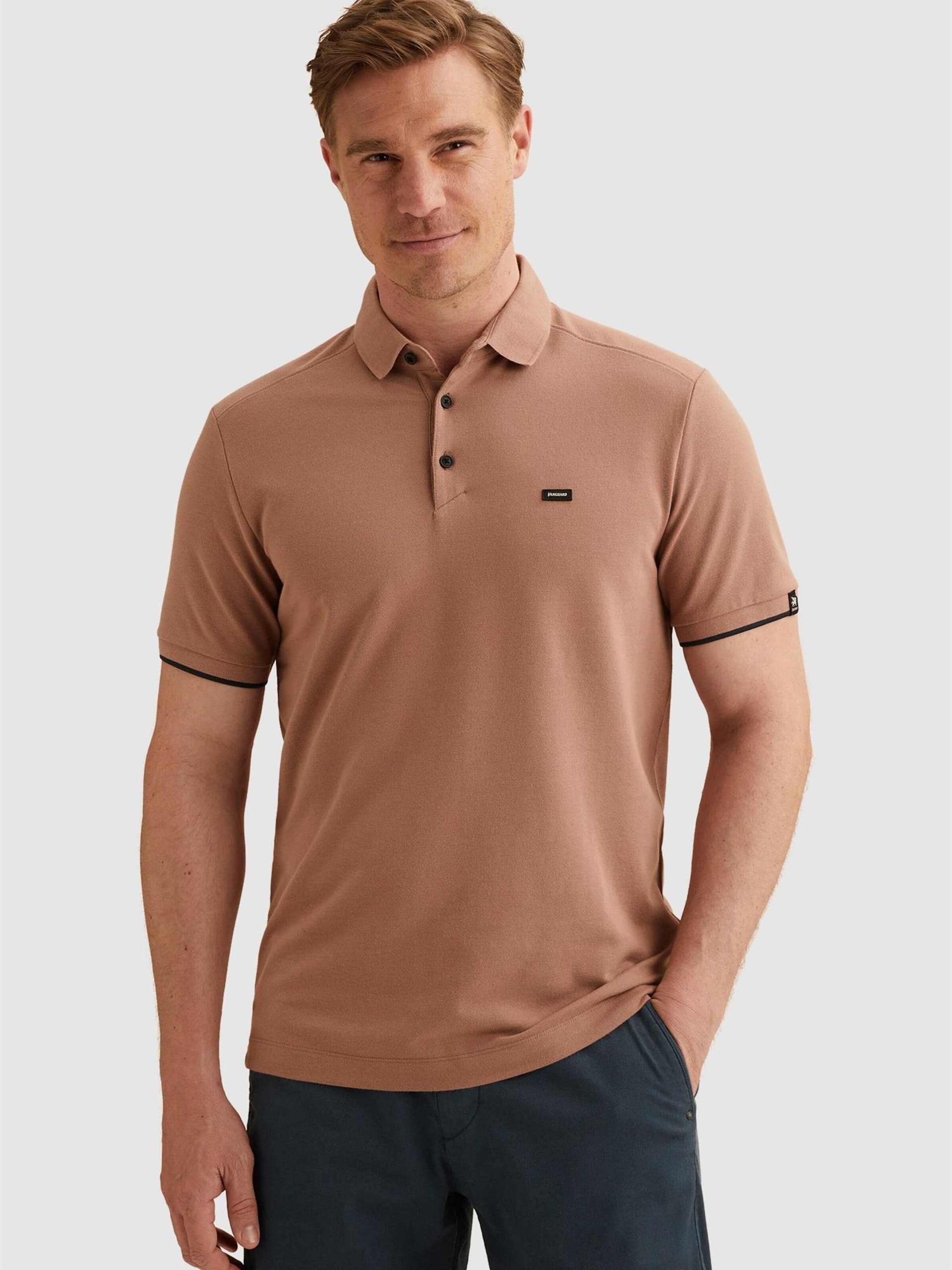 Vanguard T-shirt 'Polo shirt in piqué blend' herr