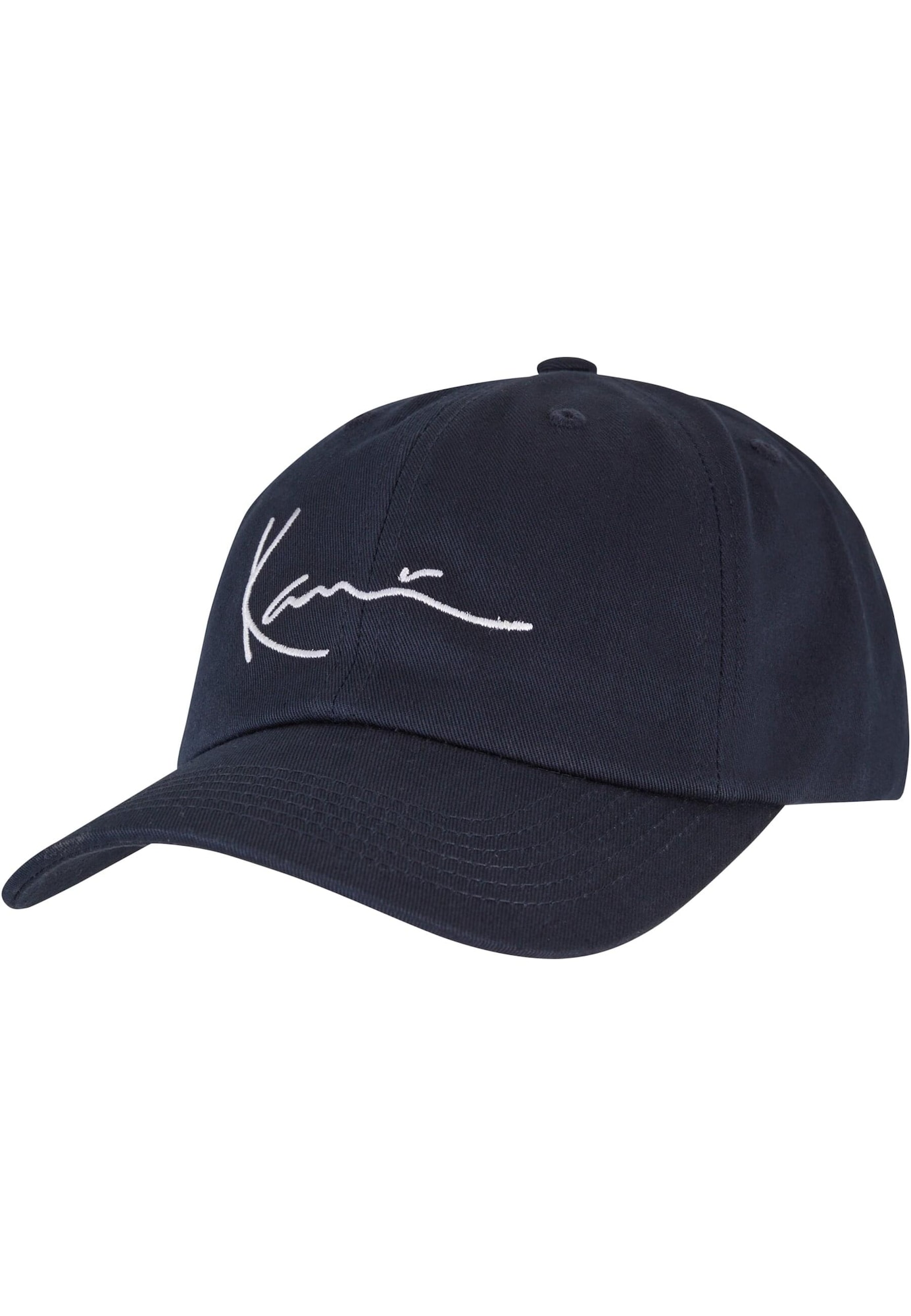 Karl Kani Gorra 'Essential Dad'  azul noche / blanco