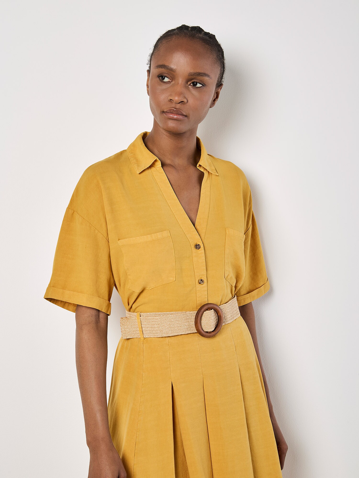 Thumbnail - Apricot Bluse