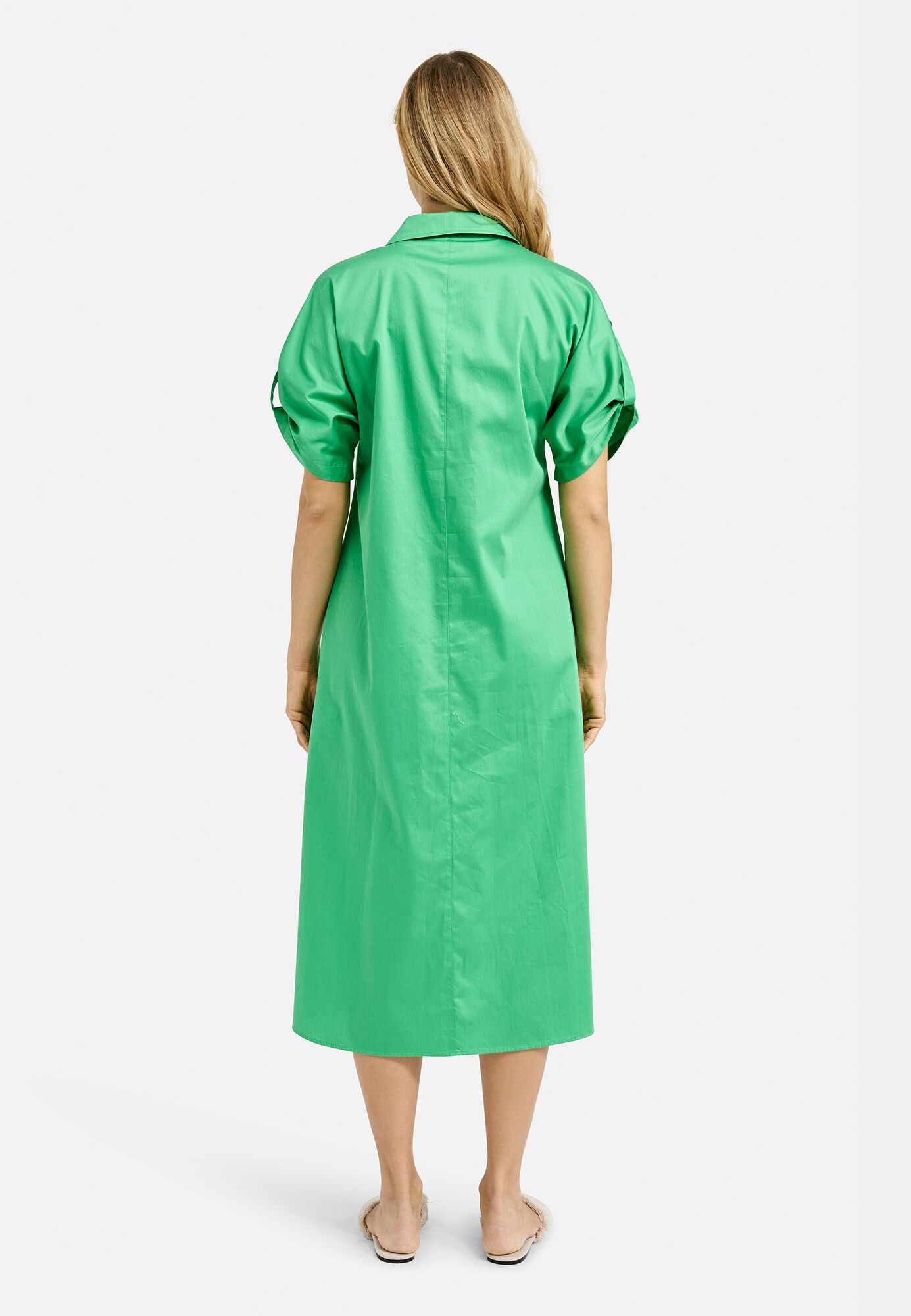 Thumbnail - Milano Italy Midikleid mit Hemdkragen