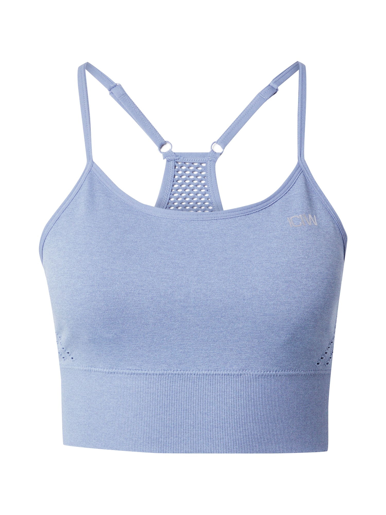 ICANIWILL Sutien sport Queen  albastru deschis